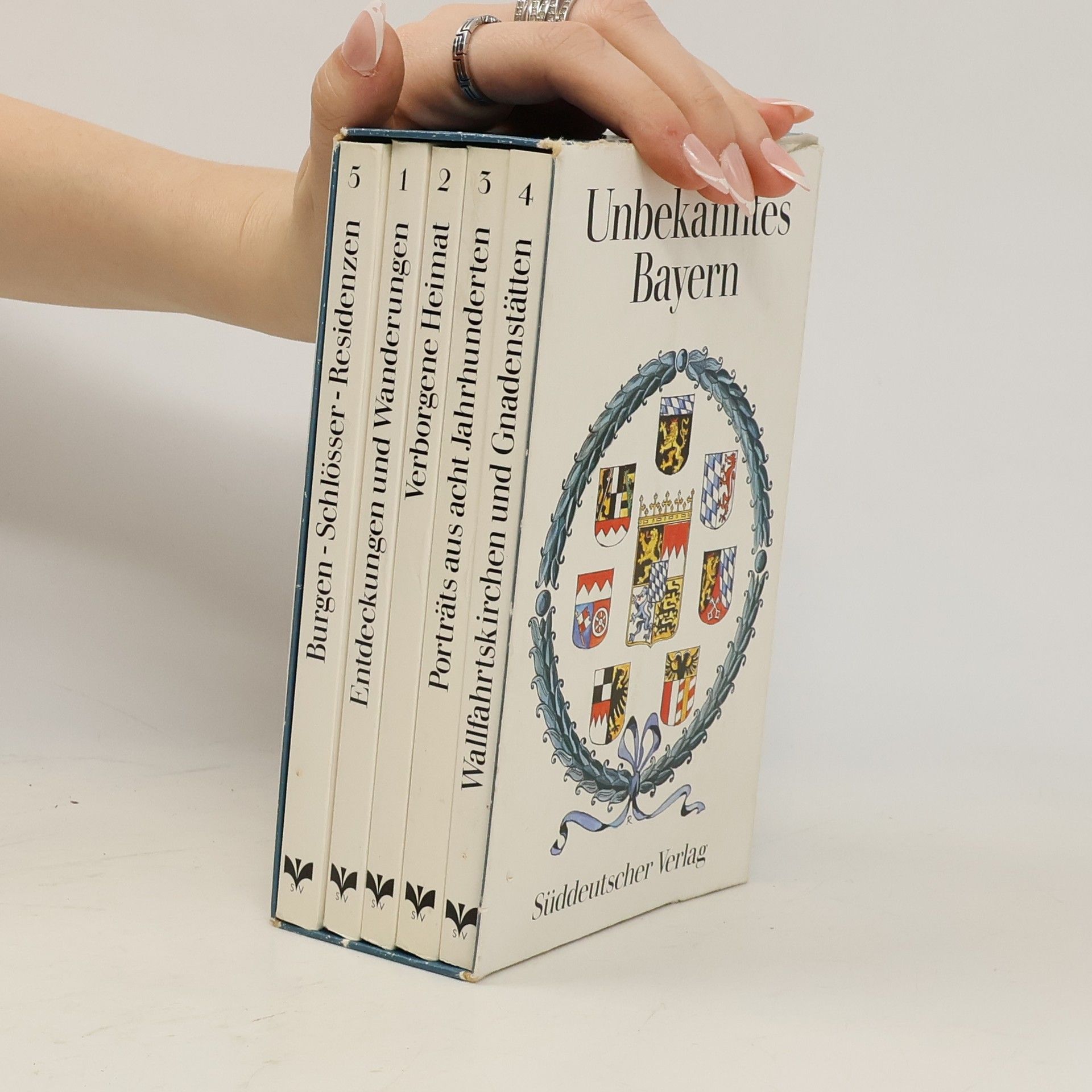 Autorenkollektiv Unbekanntes Bayern 1-5 (5 svazků, box)