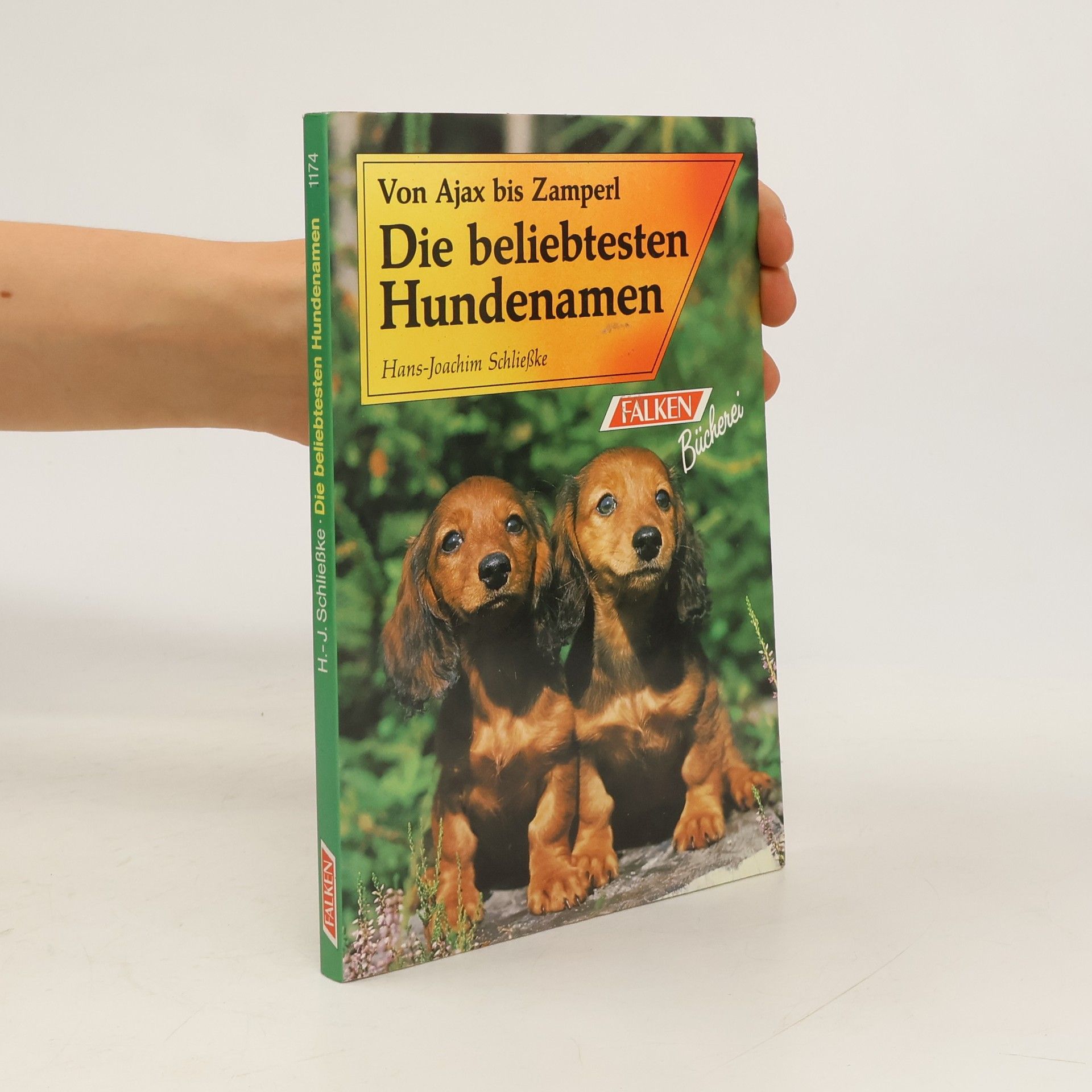 Joachim Schliesske Die beliebtesten Hundenamen