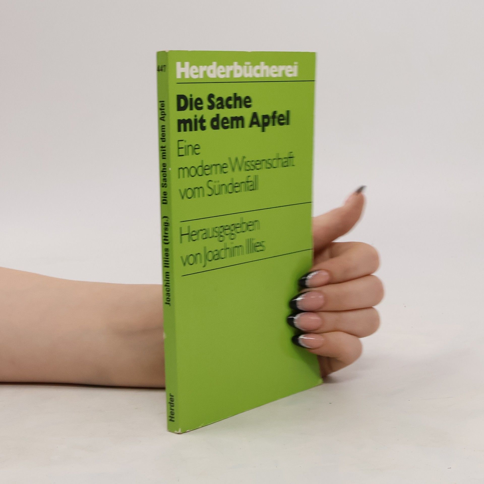 Joachim Illies Die Sache mit dem Apfel