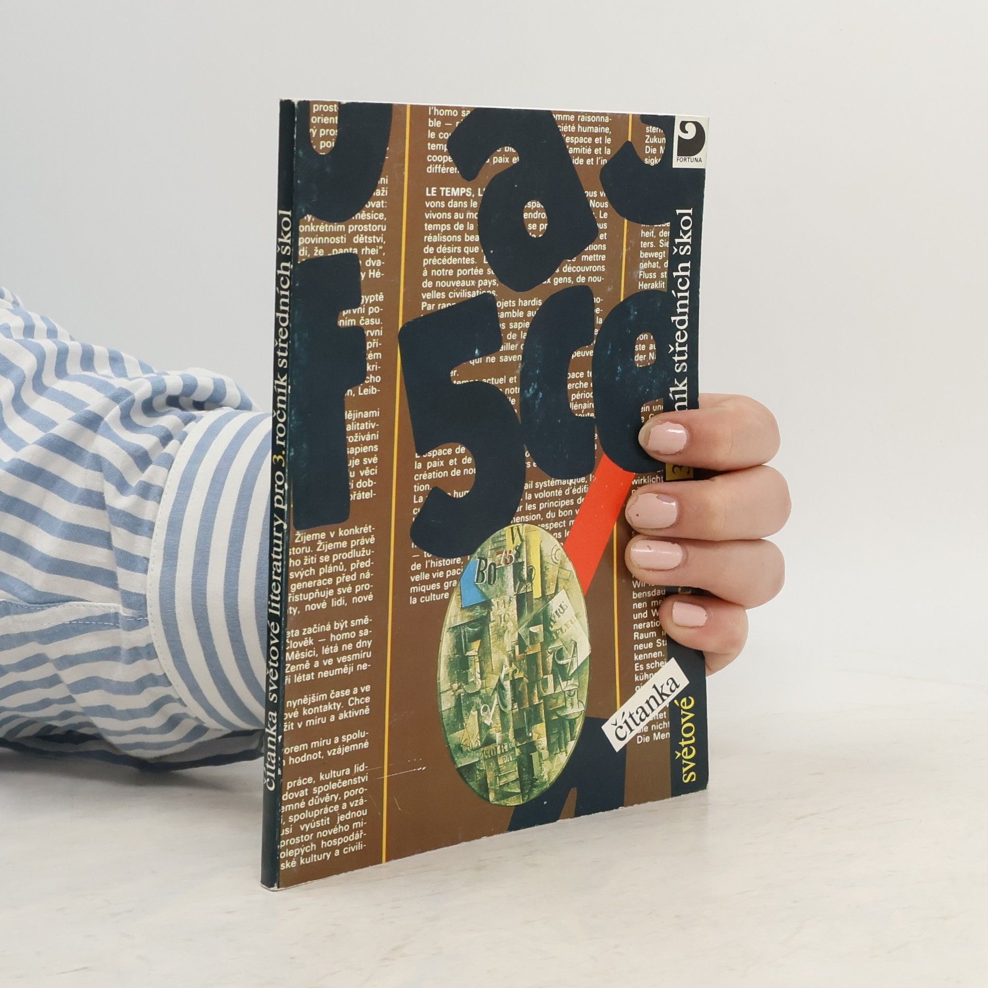 * antologie Čítanka světové literatury pro třetí ročník středních škol