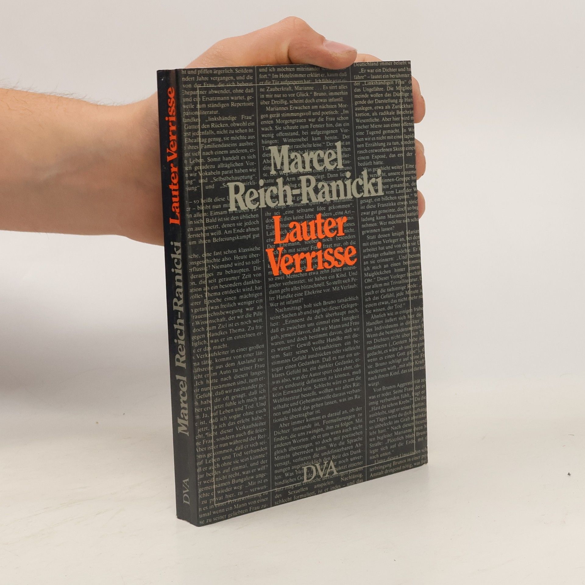 Marcel Reich-Ranicki Lauter Verrisse