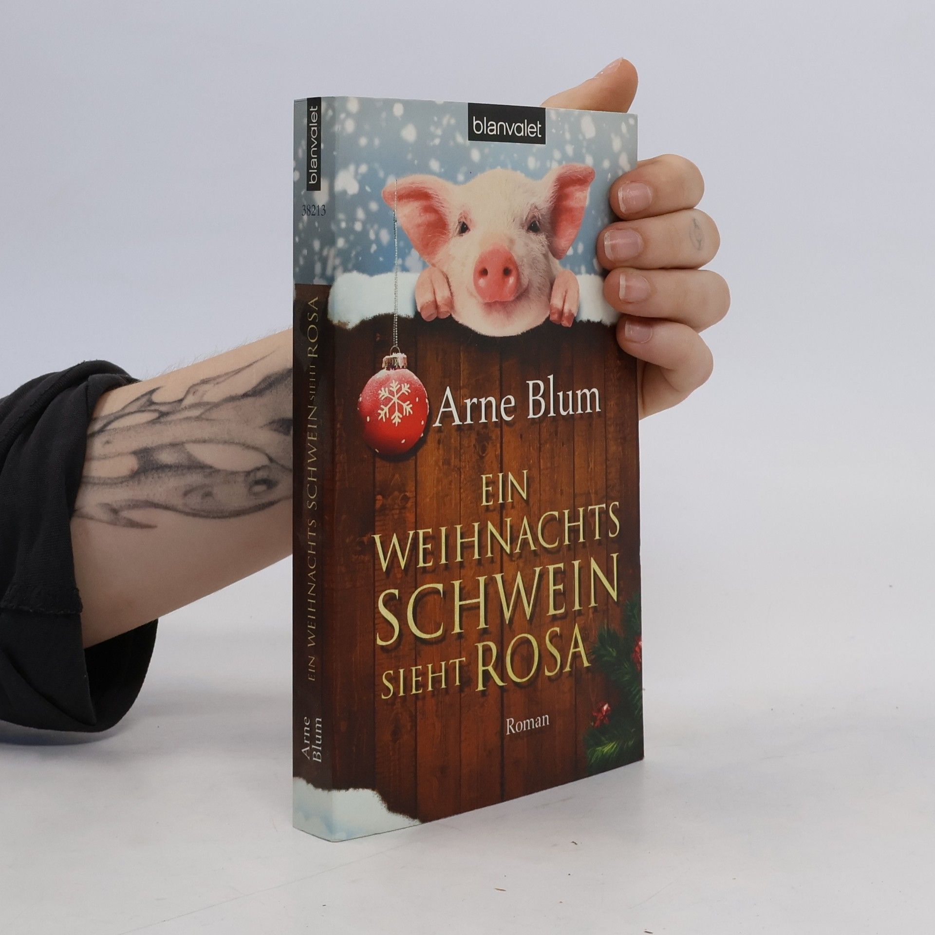 Arne Blum Ein Weihnachtsschwein sieht rosa