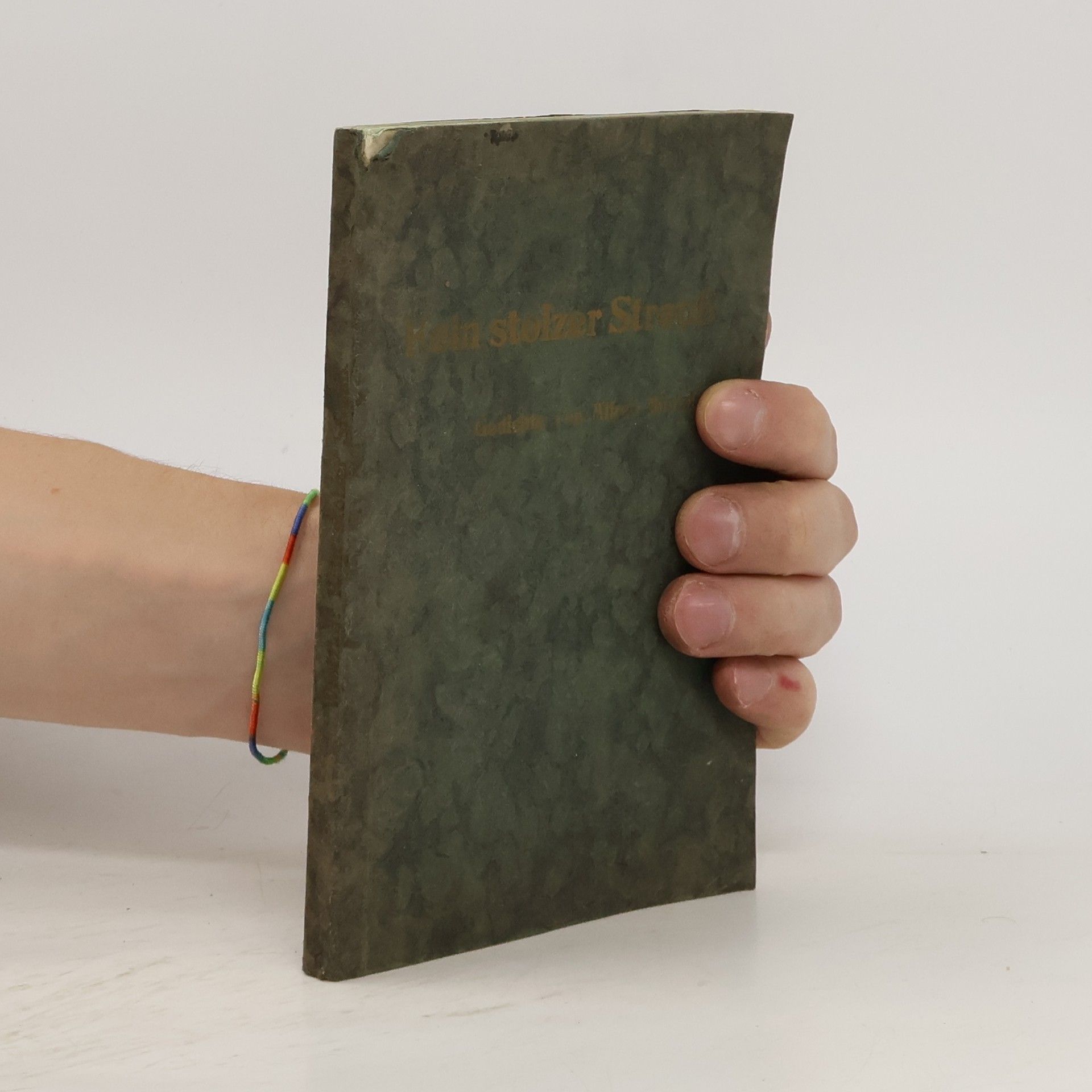 Alfred Wlotzka Kein stolzer Strauß