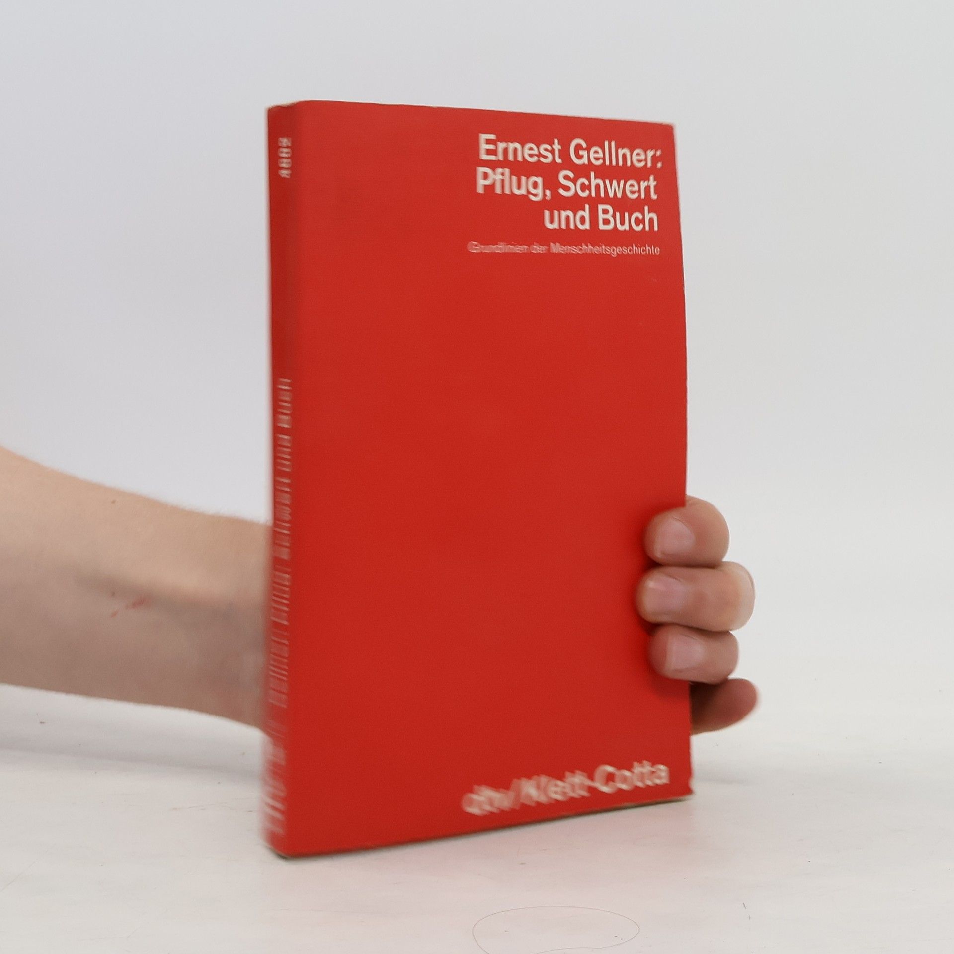 Ernest André Gellner Pflug, Schwert und Buch