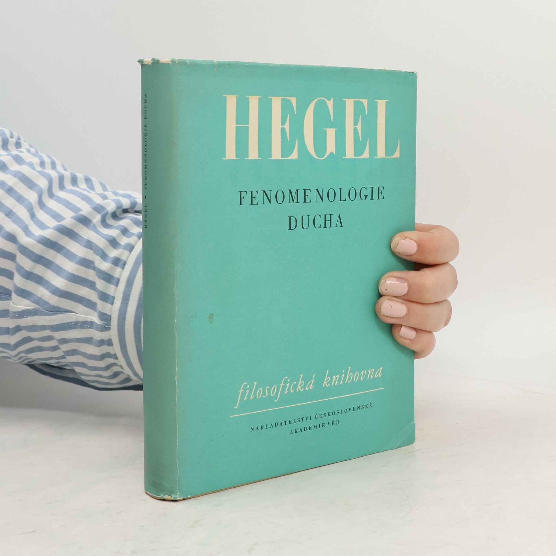 Georg Wilhelm Friedrich Hegel Fenomenologie ducha