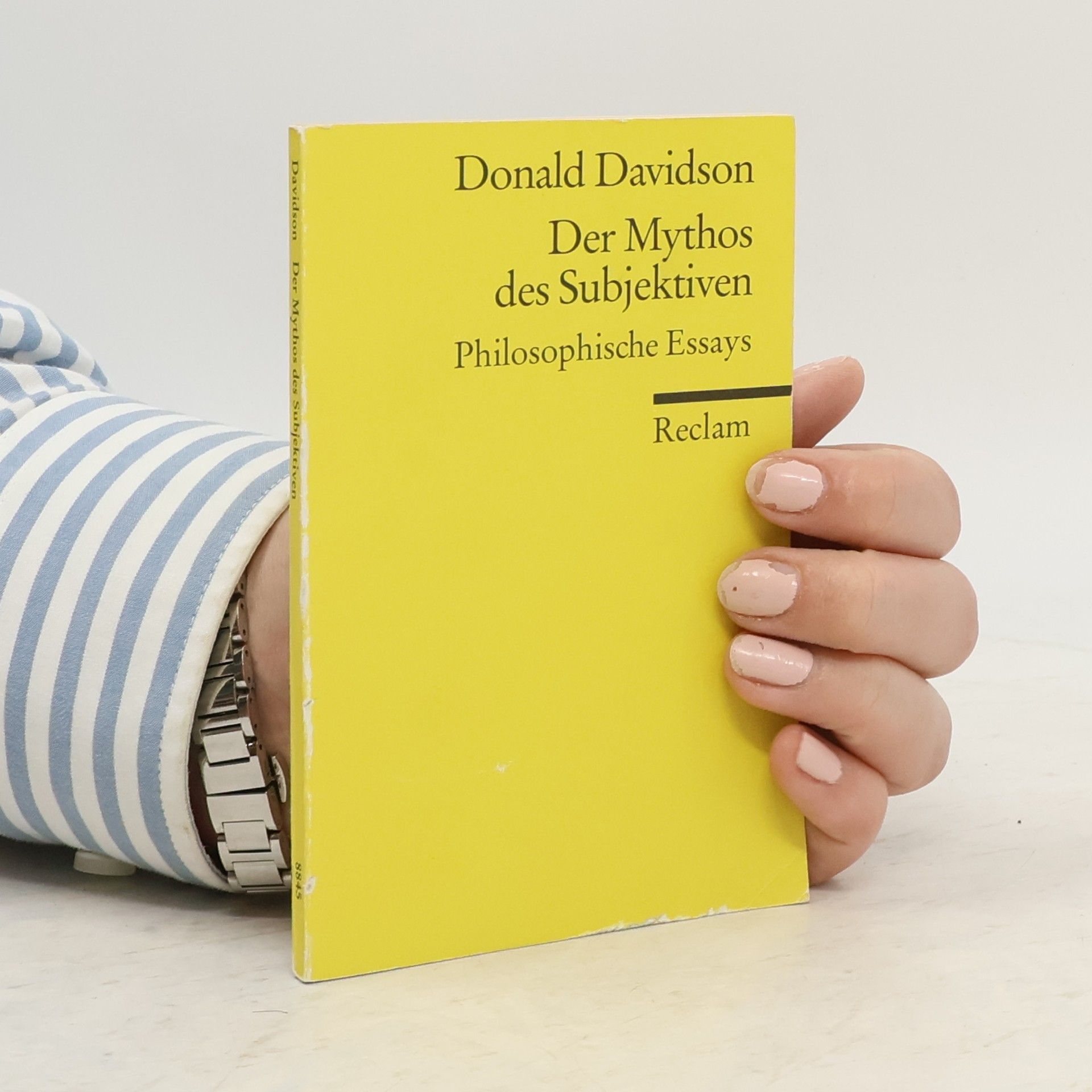 Donald Davidson Der Mythos des Subjektiven