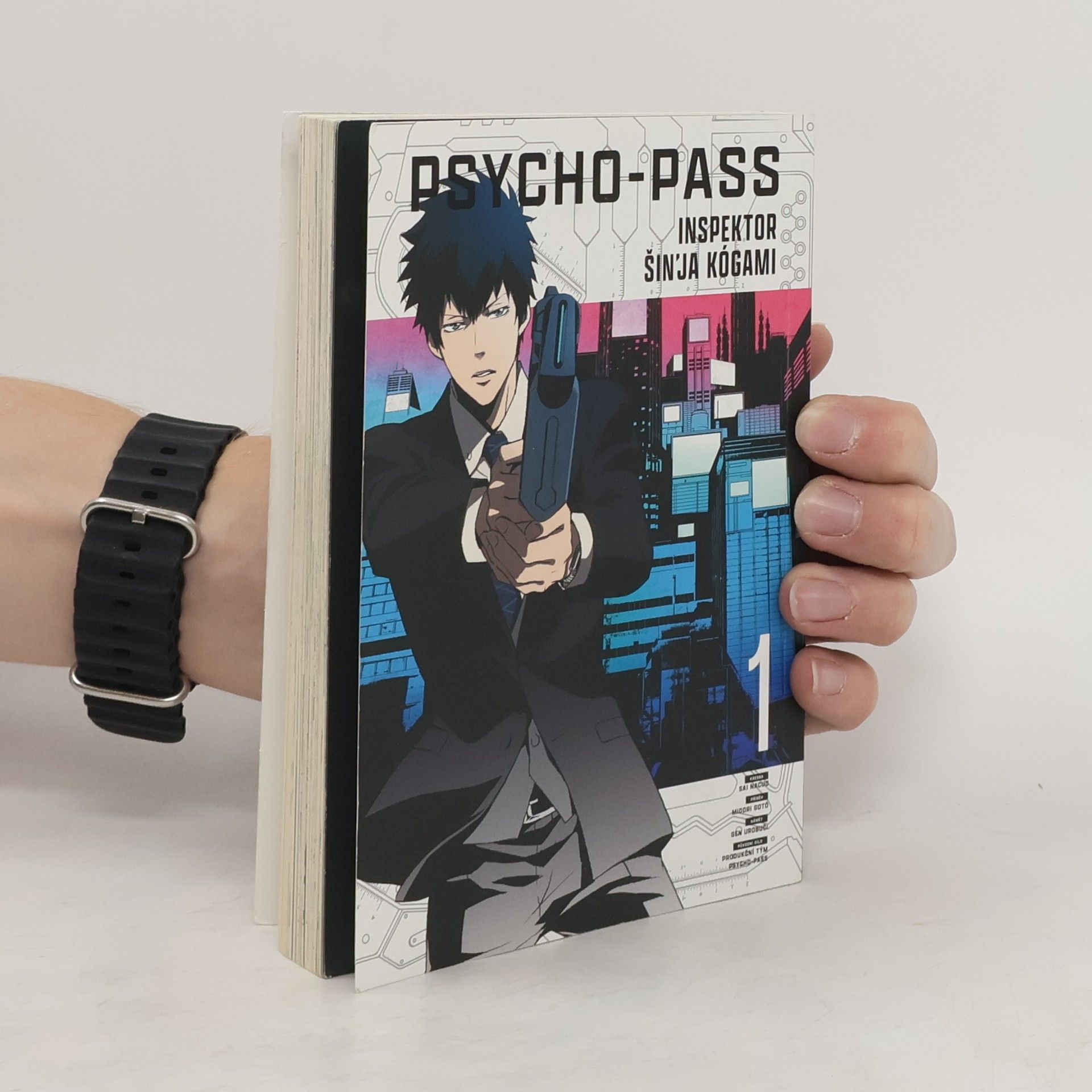 Natsuo Sai Psycho-pass 1. Inspektor Šin'ja Kógami