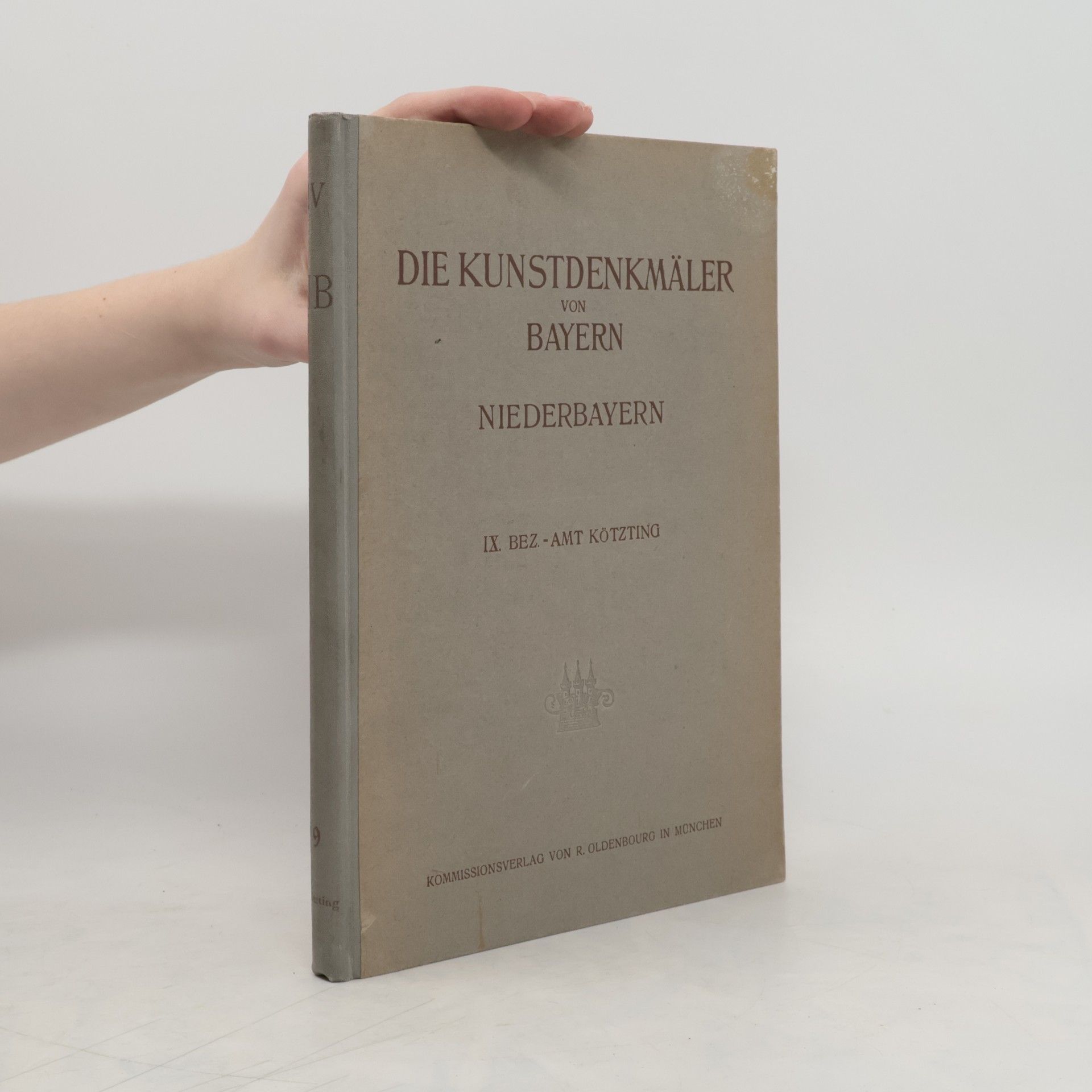 Joseph Maria Ritz Die Kunstdenkmäler von Niederbayern IX.
