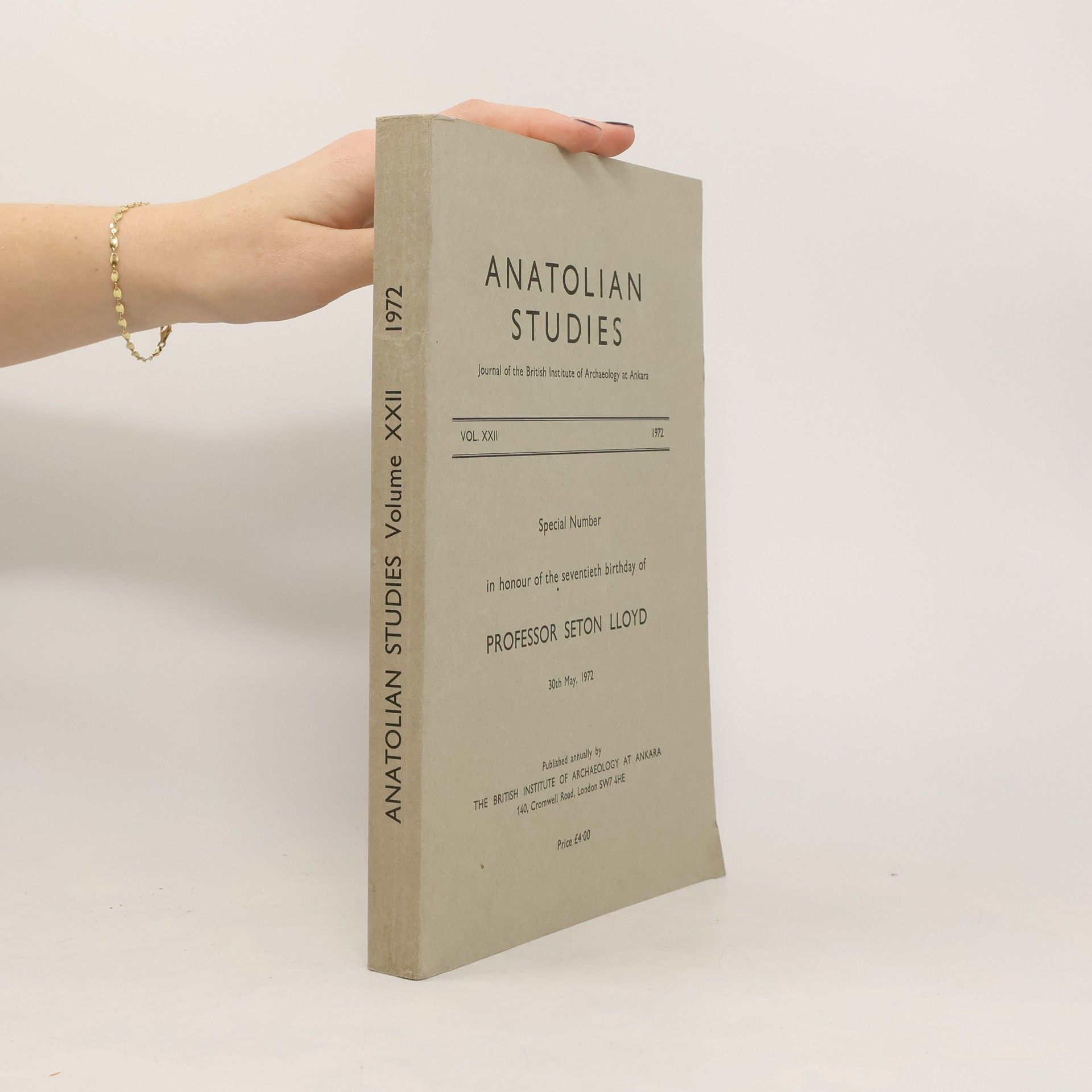 Collectif d'auteurs Anatolian Studies