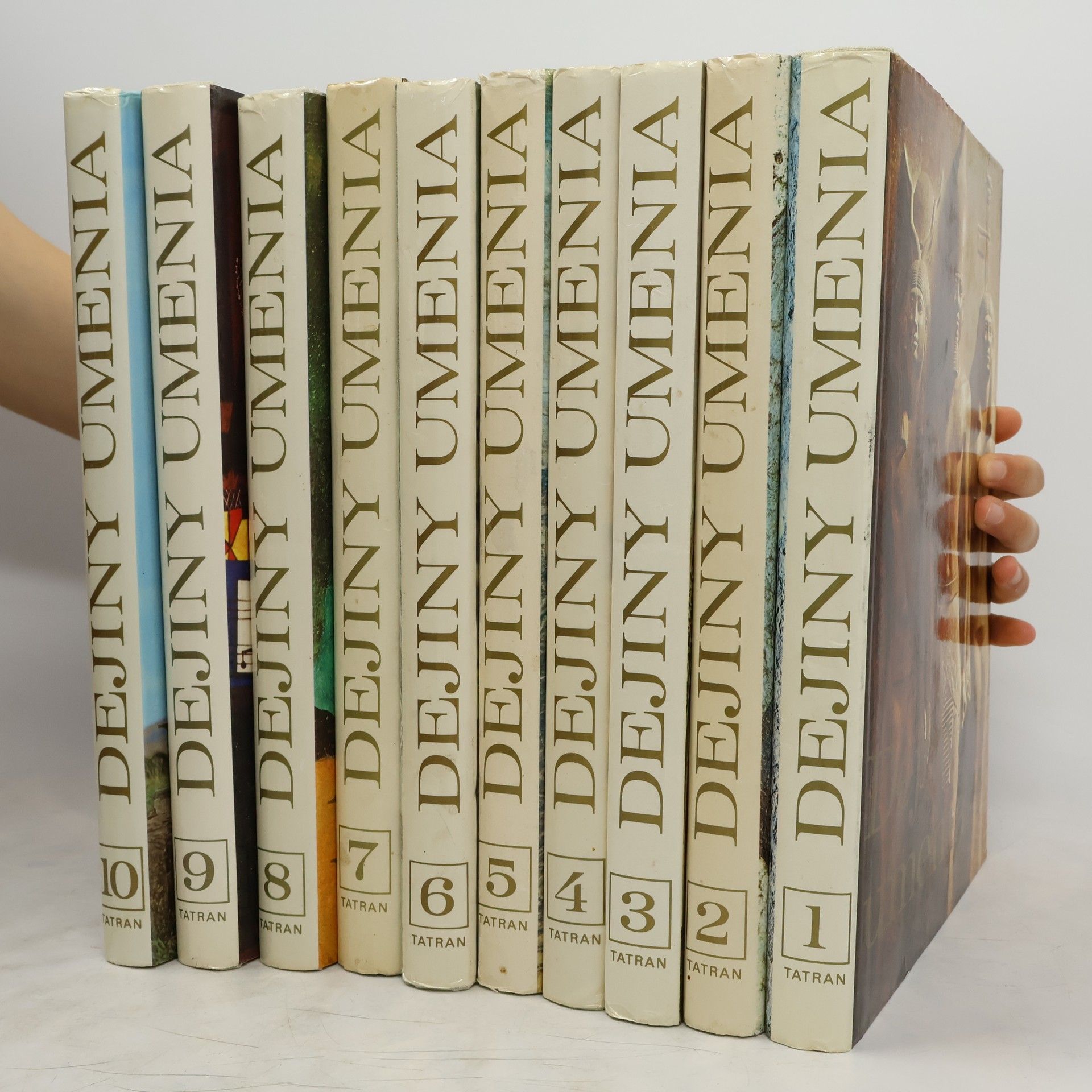 Collectif d'auteurs Dejiny umenia 1. - 10. díl