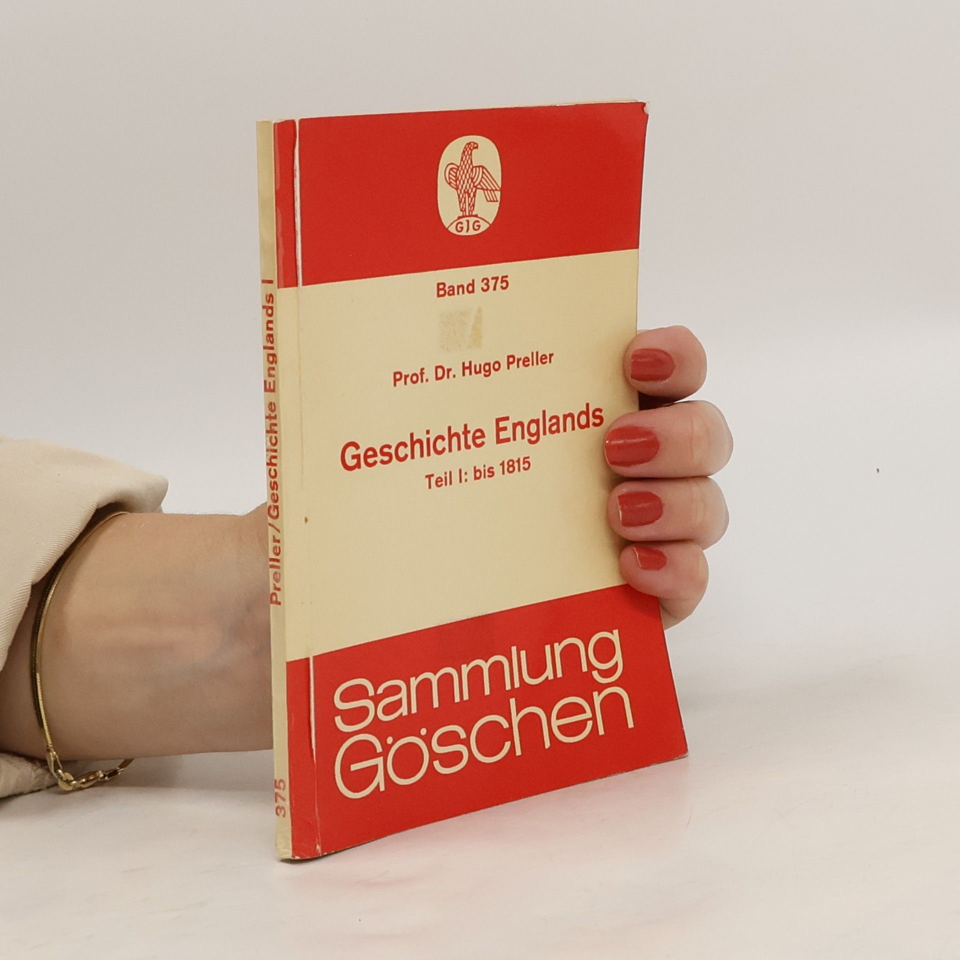 Hugo Preller Sammlung Göschen, Band 375