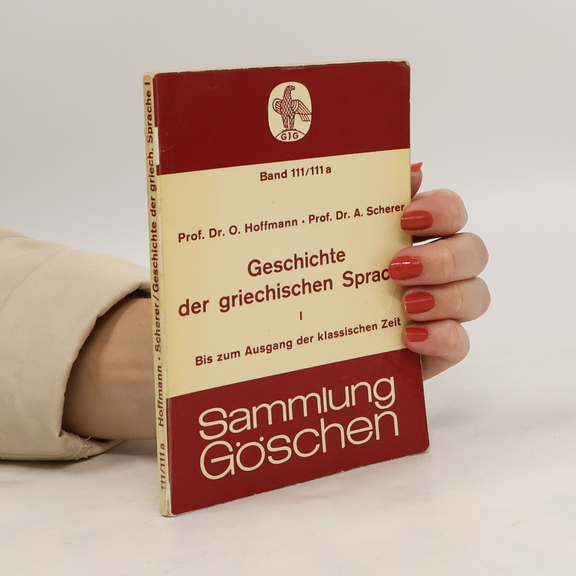 Collective Geschichte der griechischen Sprache I