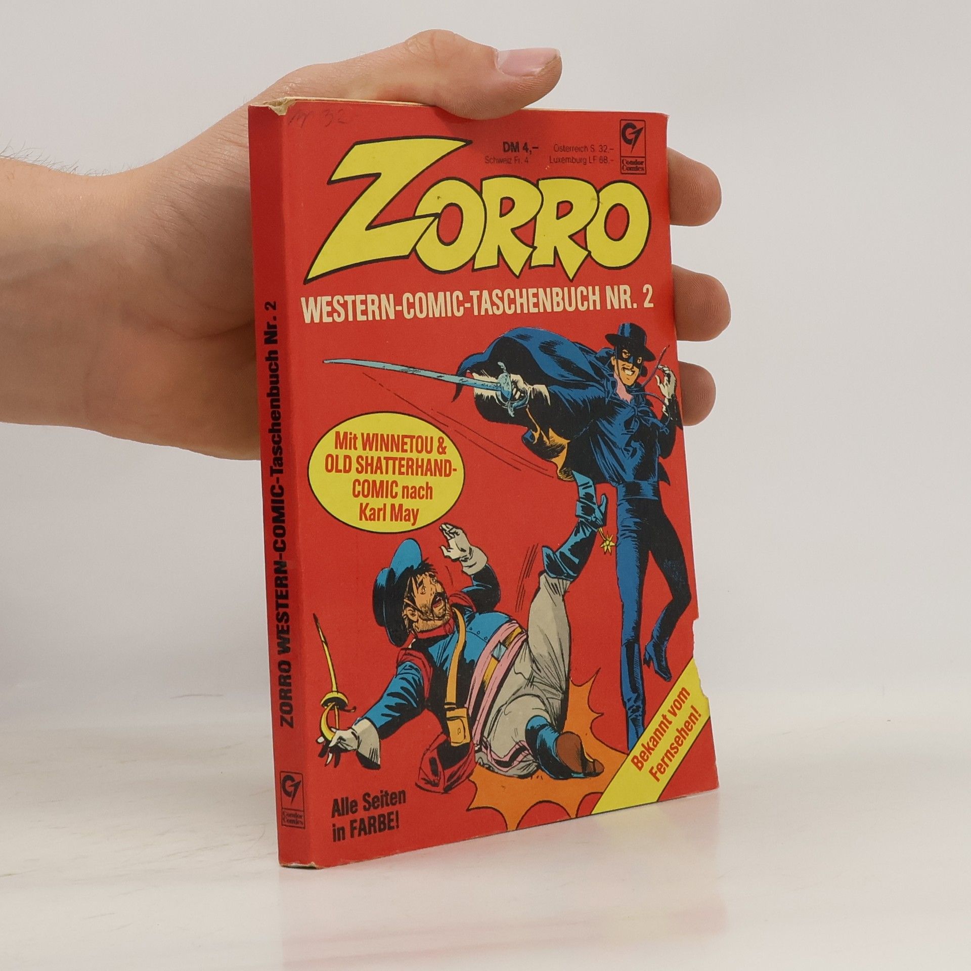 Y. Cheraquí Zorro : Western Comic Taschenbuch Nr. 2
