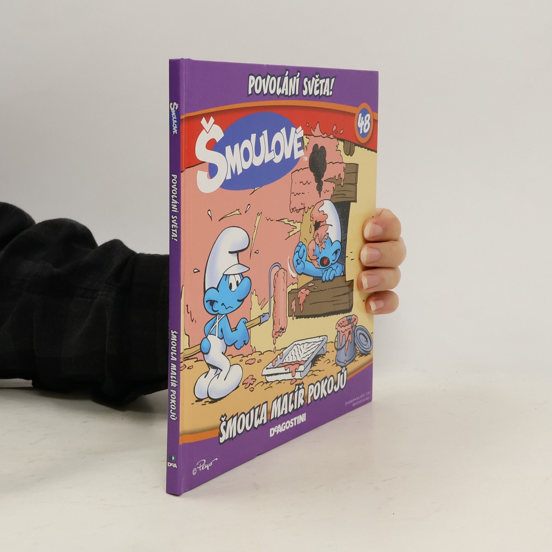 Collectif d'auteurs Šmoulové 48. Šmoula malíř pokojů