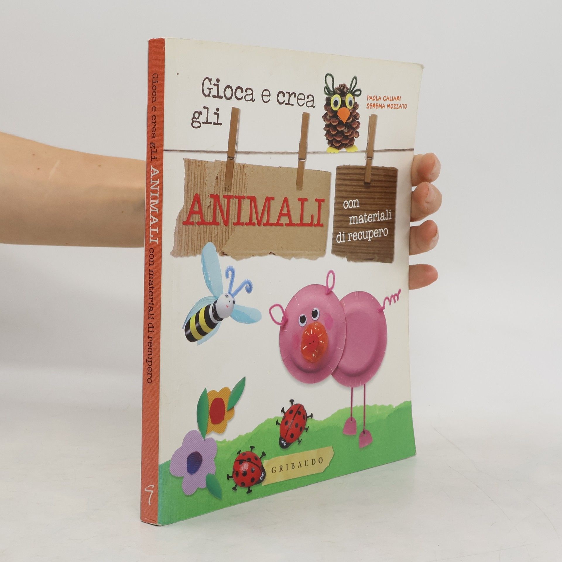 Paola Caliari Gioca e crea gli animali con materiali di recupero