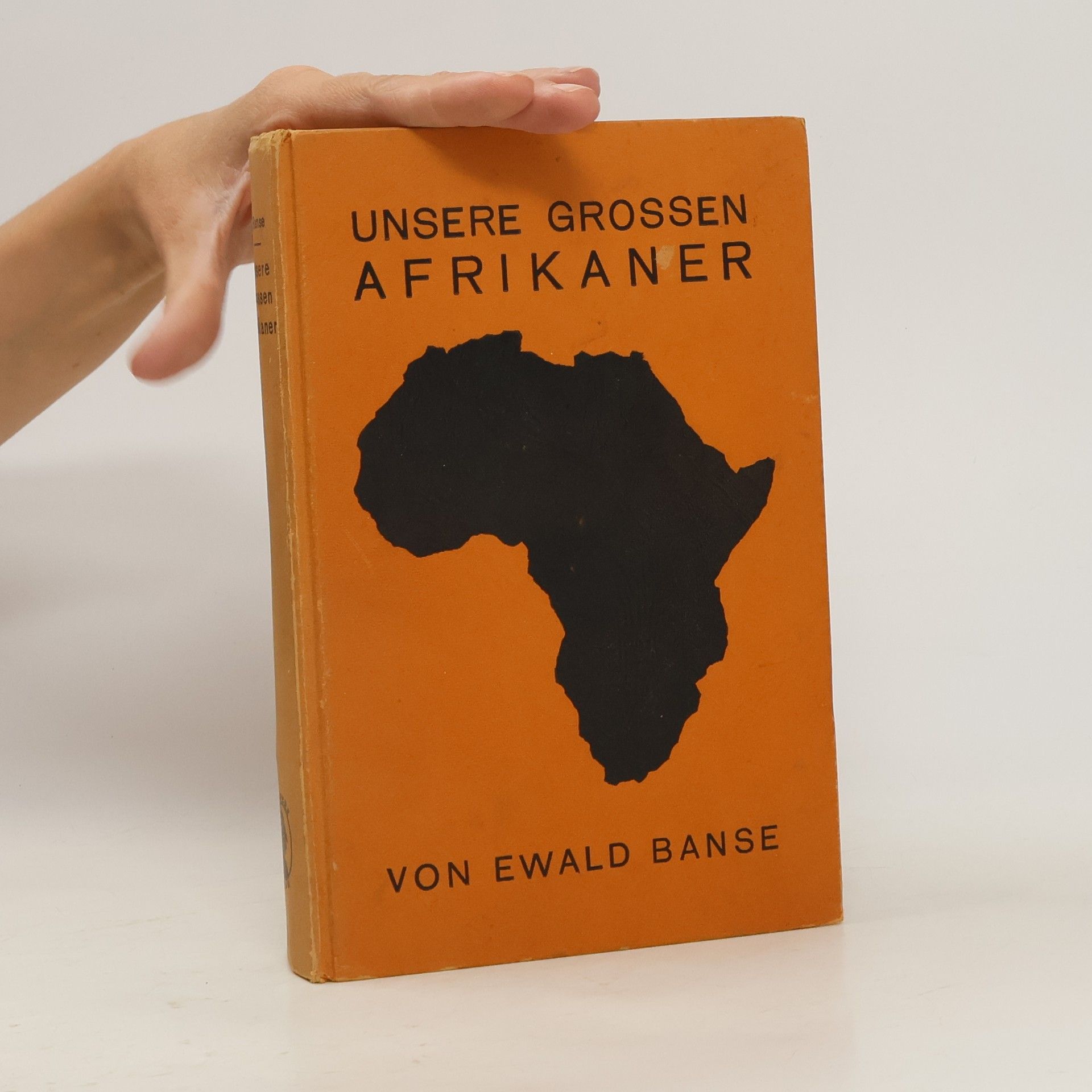 Ewald Banse Unsere grossen Afrikaner