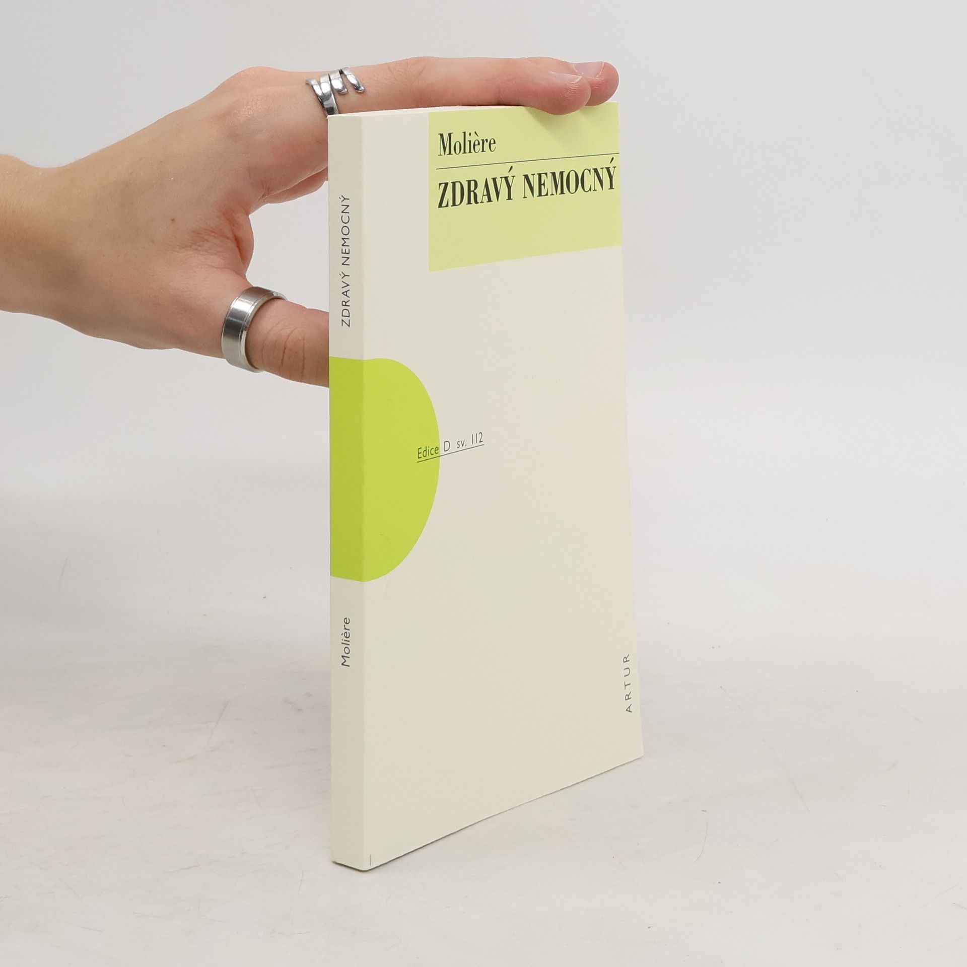 Molière Zdravý nemocný : komedie prokládaná hudbou a tanci