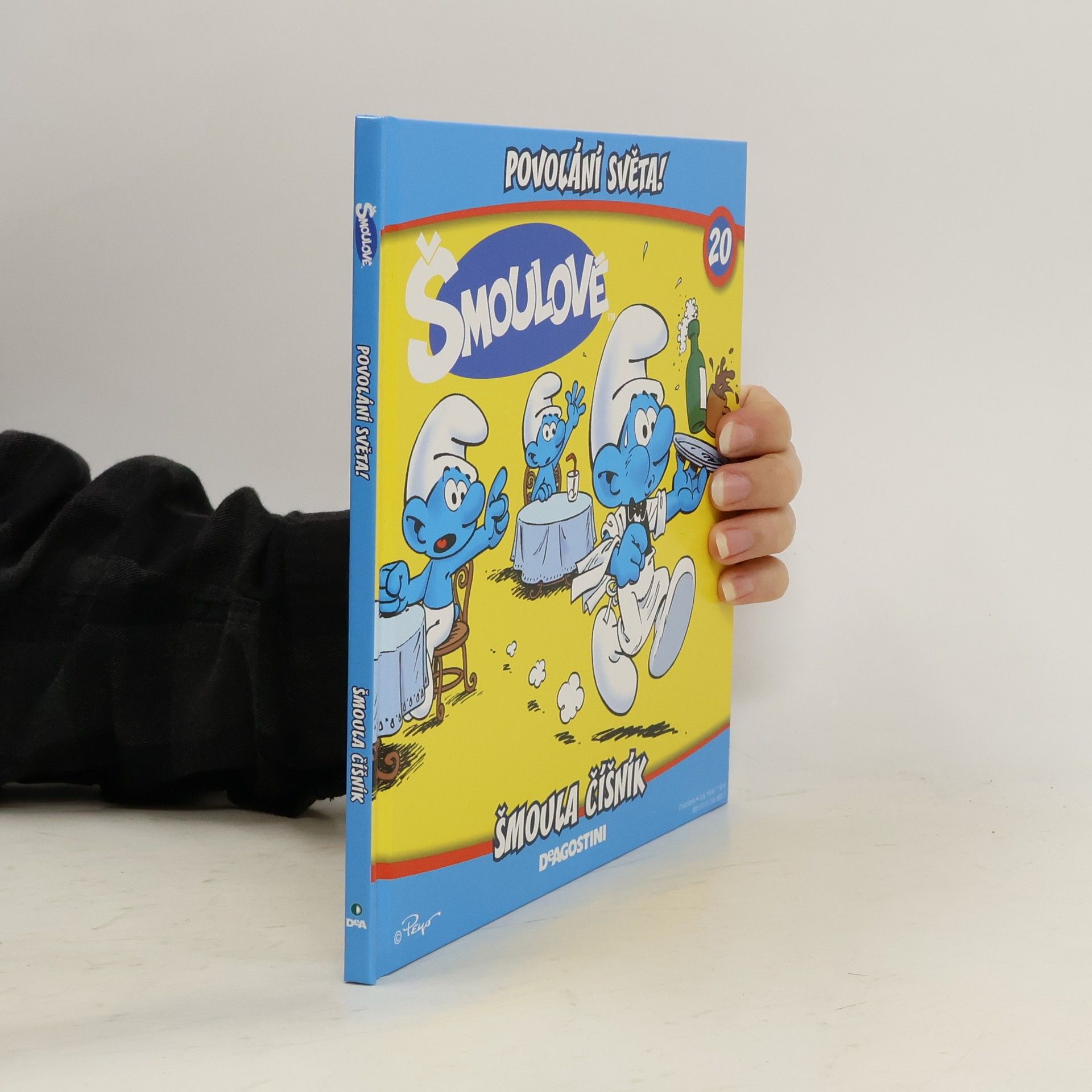 AA.VV. Šmoulové. Povolání světa! 20 Šmoula číšník