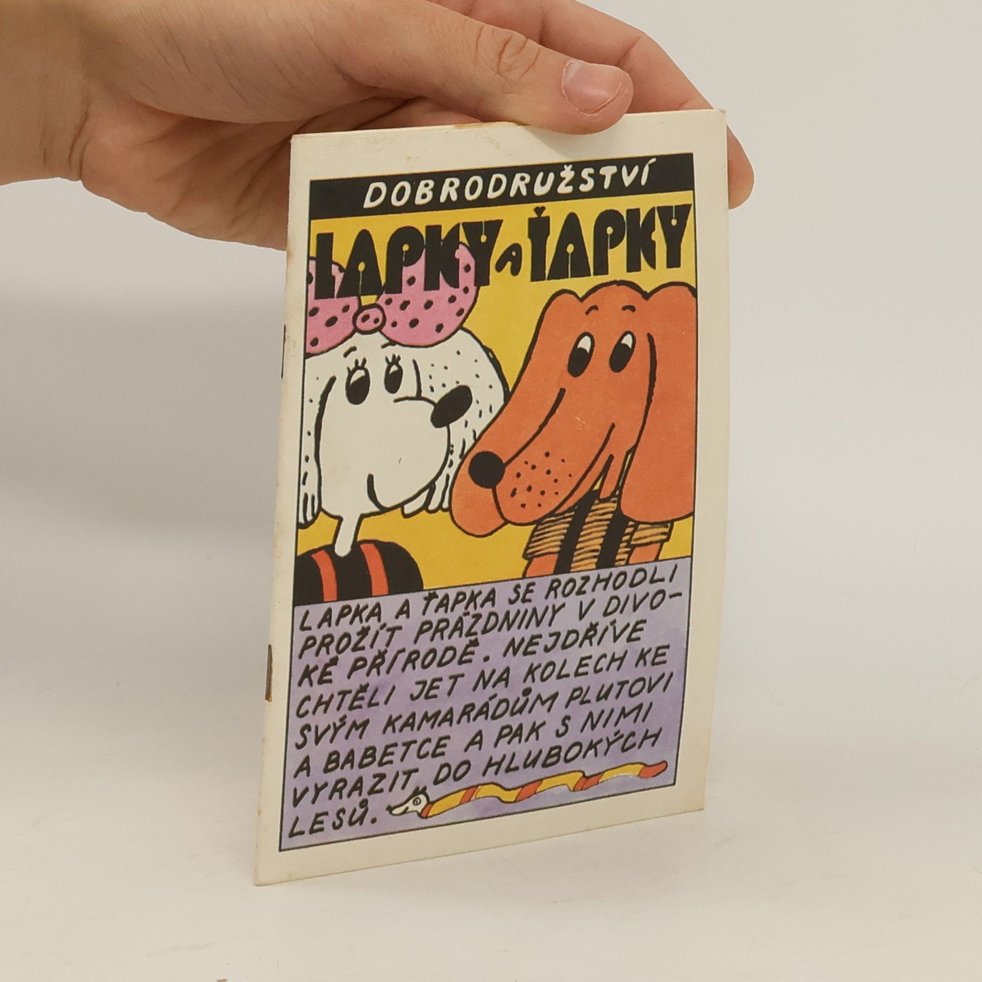 Kolektiv autorů Dobrodružství Lapky a Ťapky