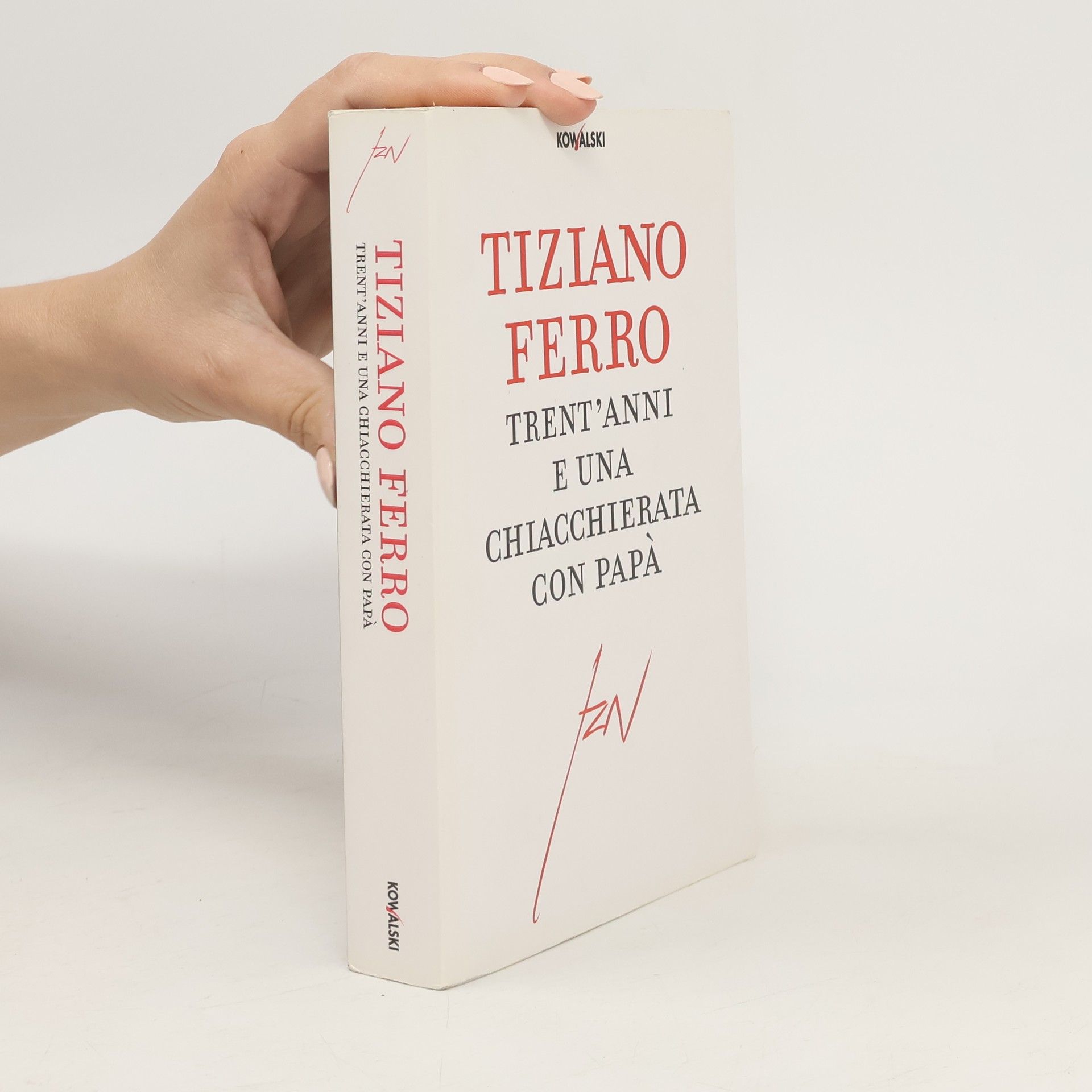 Tiziano Ferro Trent'anni e una chiacchierata con papà