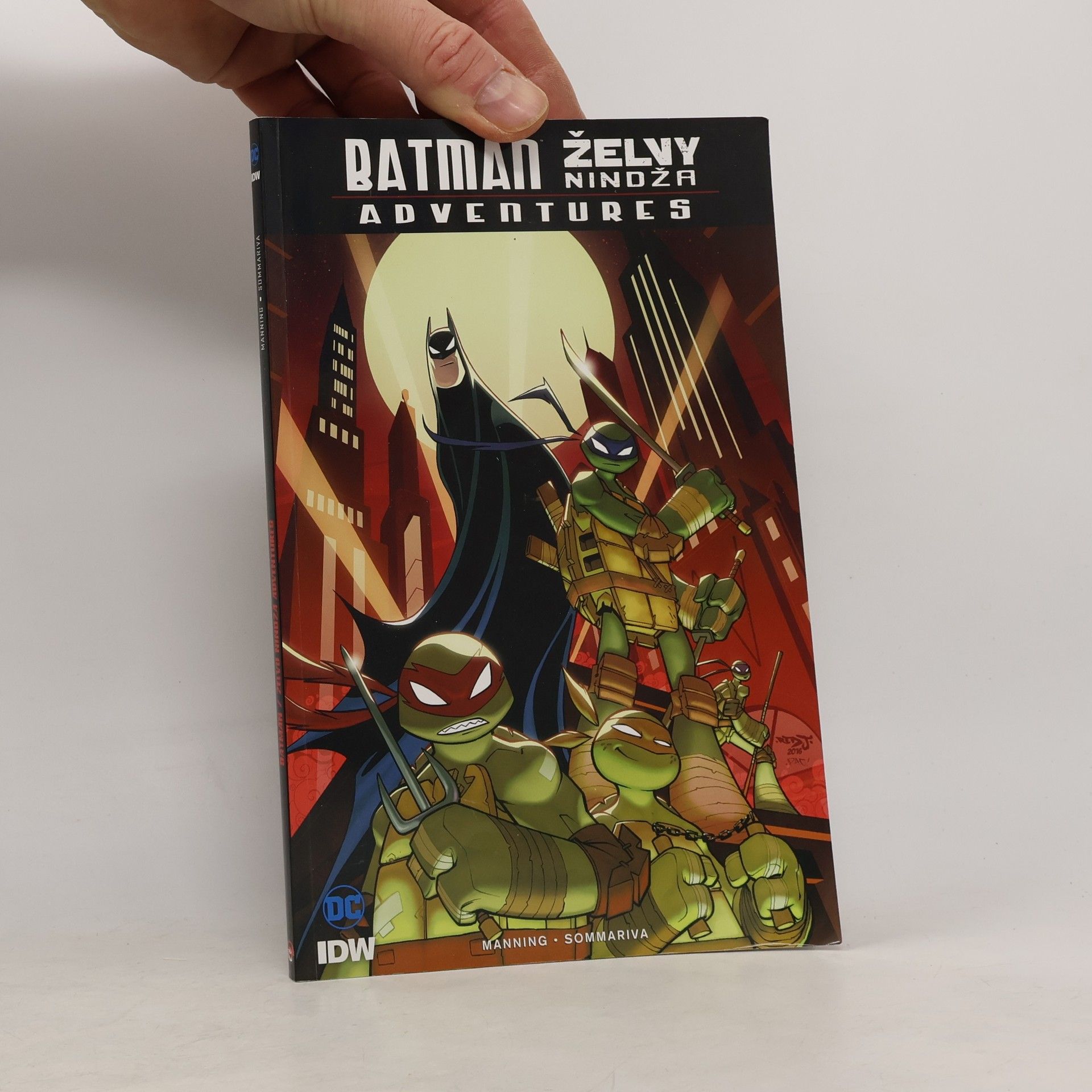 Matthew K. Manning Batman - Želvy nindža