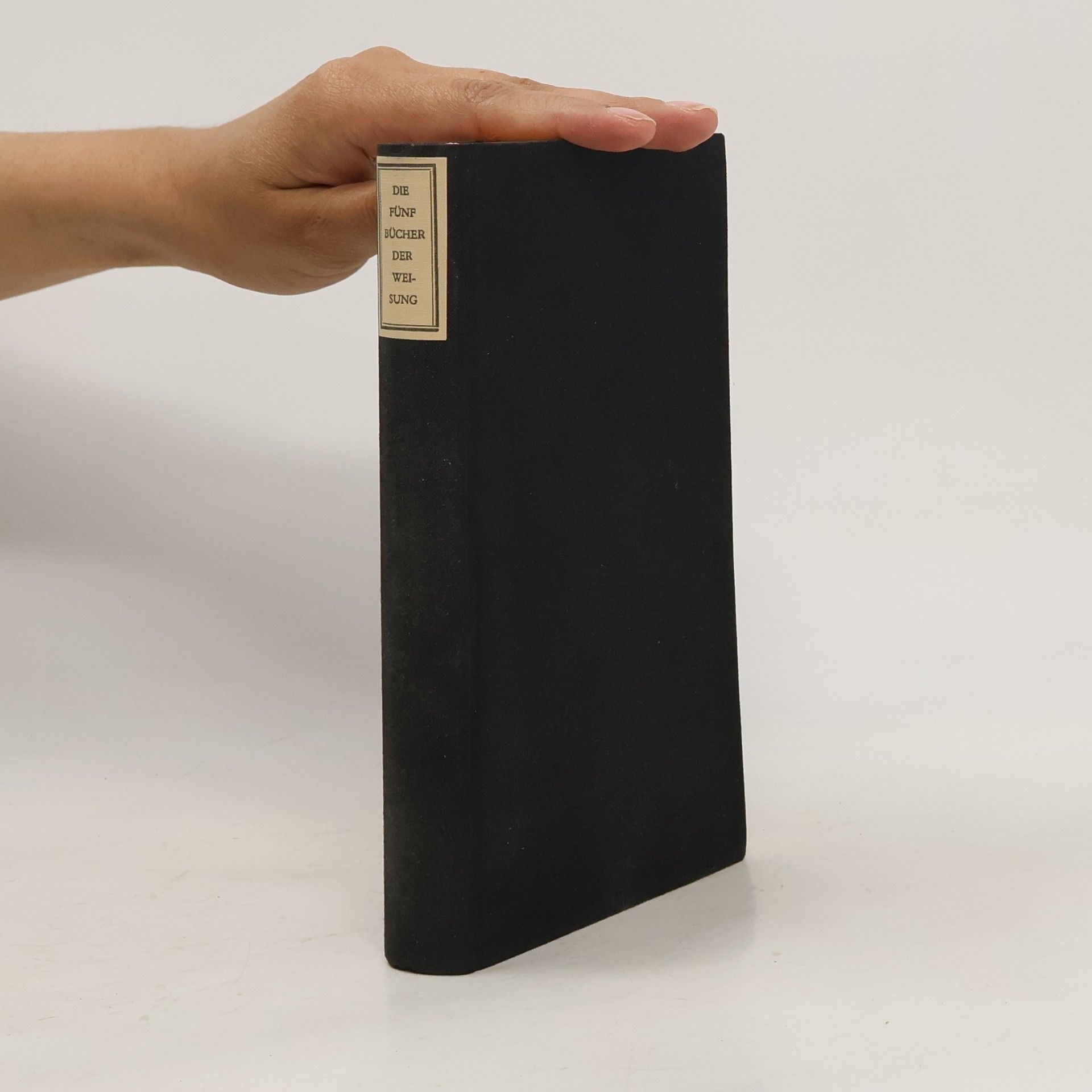 Franz Rosenzweig Die fünf Bücher der Weisung
