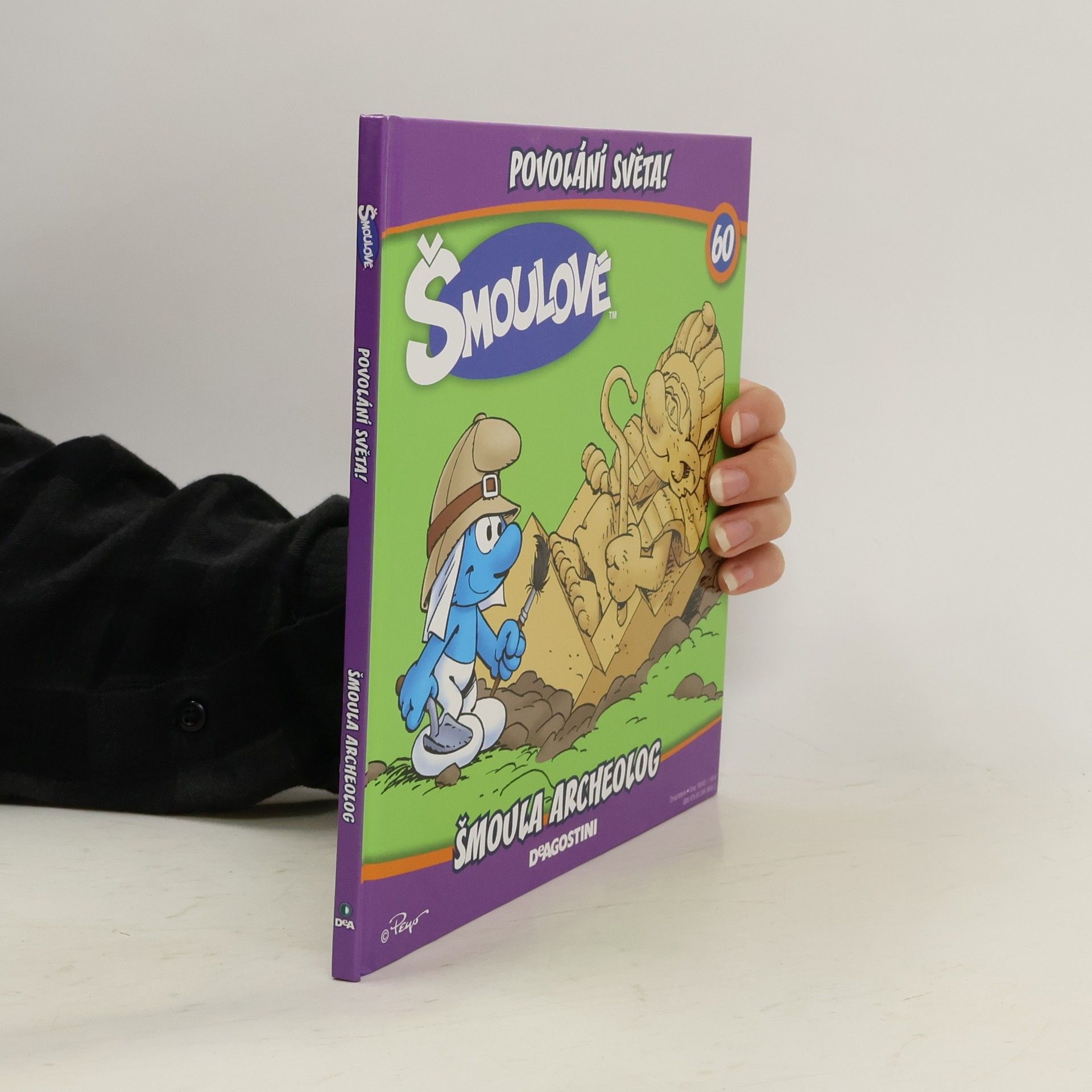Kolektiv autorů Šmoulové. Povolání světa! 60. Šmoula archeolog
