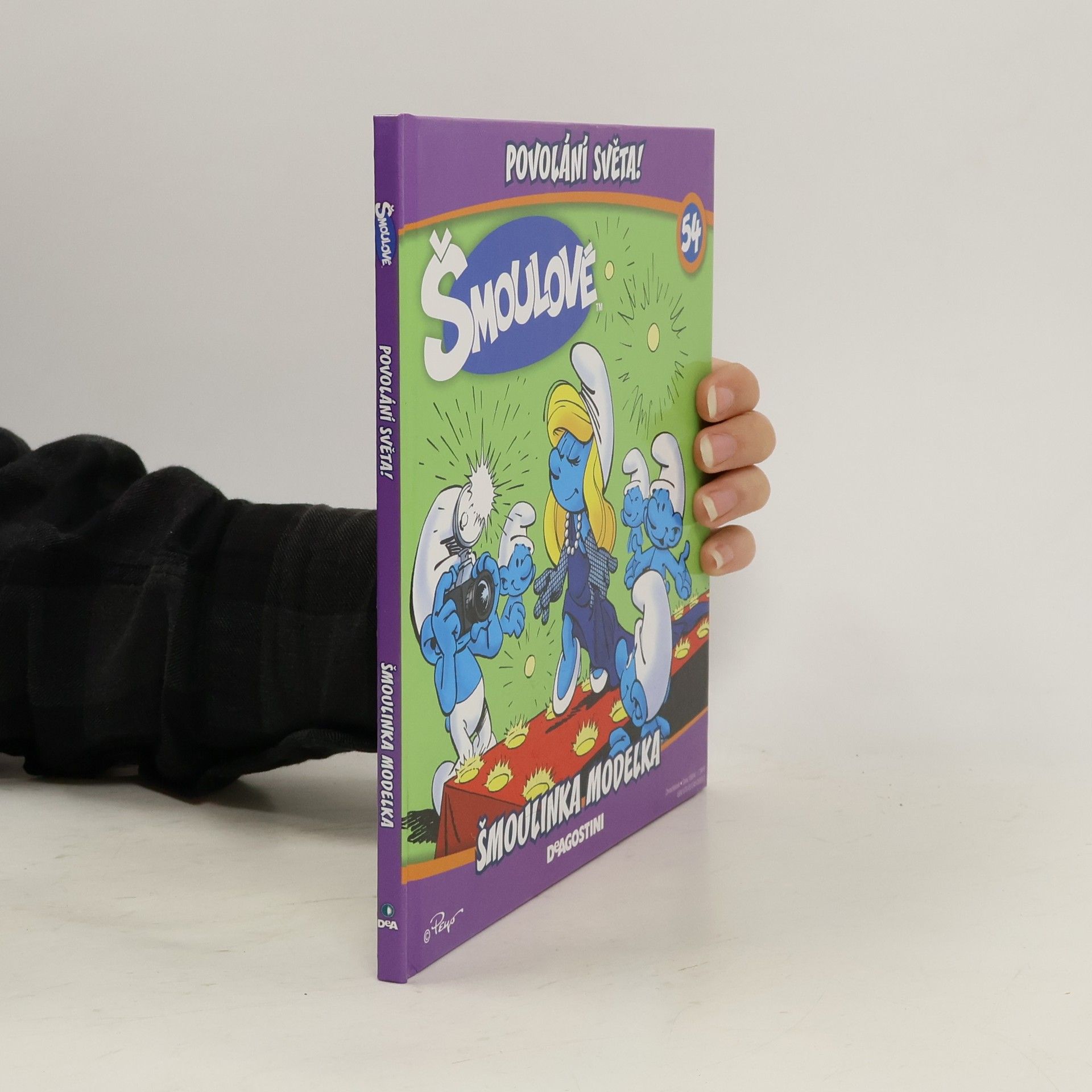 Autorenkollektiv Šmoulové 54:  Šmoulinka modelka