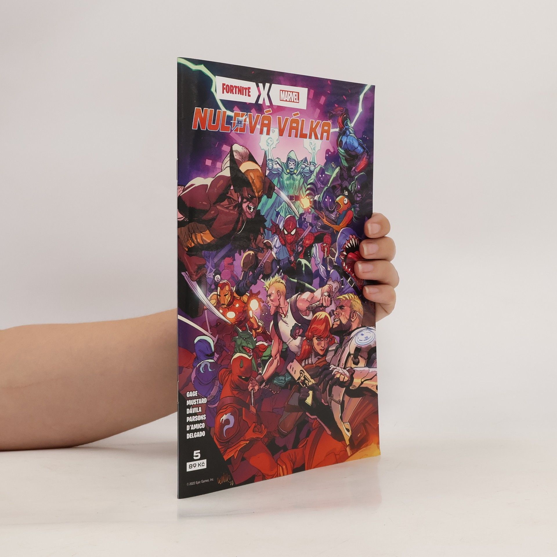 Collectif d'auteurs Fortnite X Marvel. Nulová válka 5
