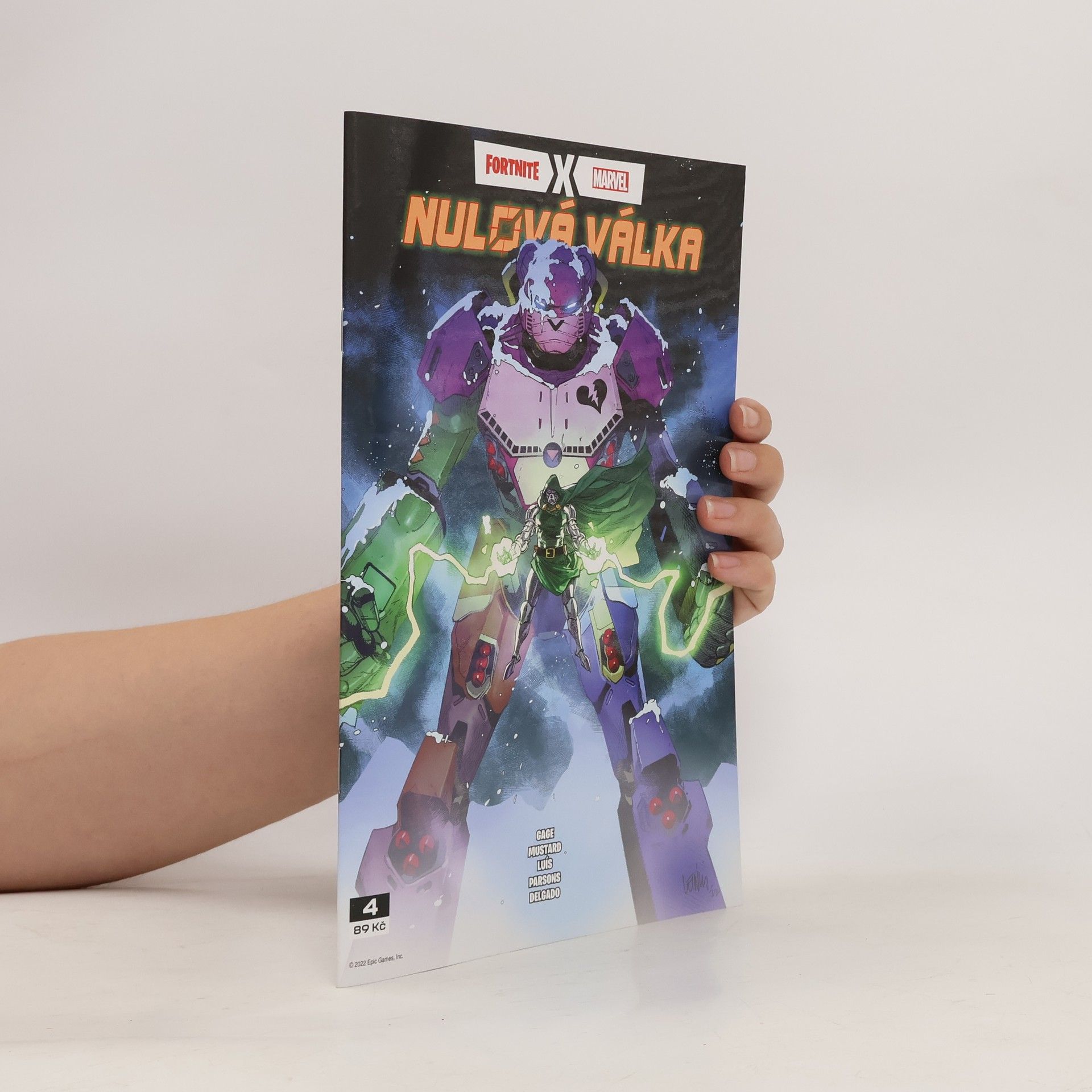 Collectif d'auteurs Fortnite X Marvel. Nulová válka 4