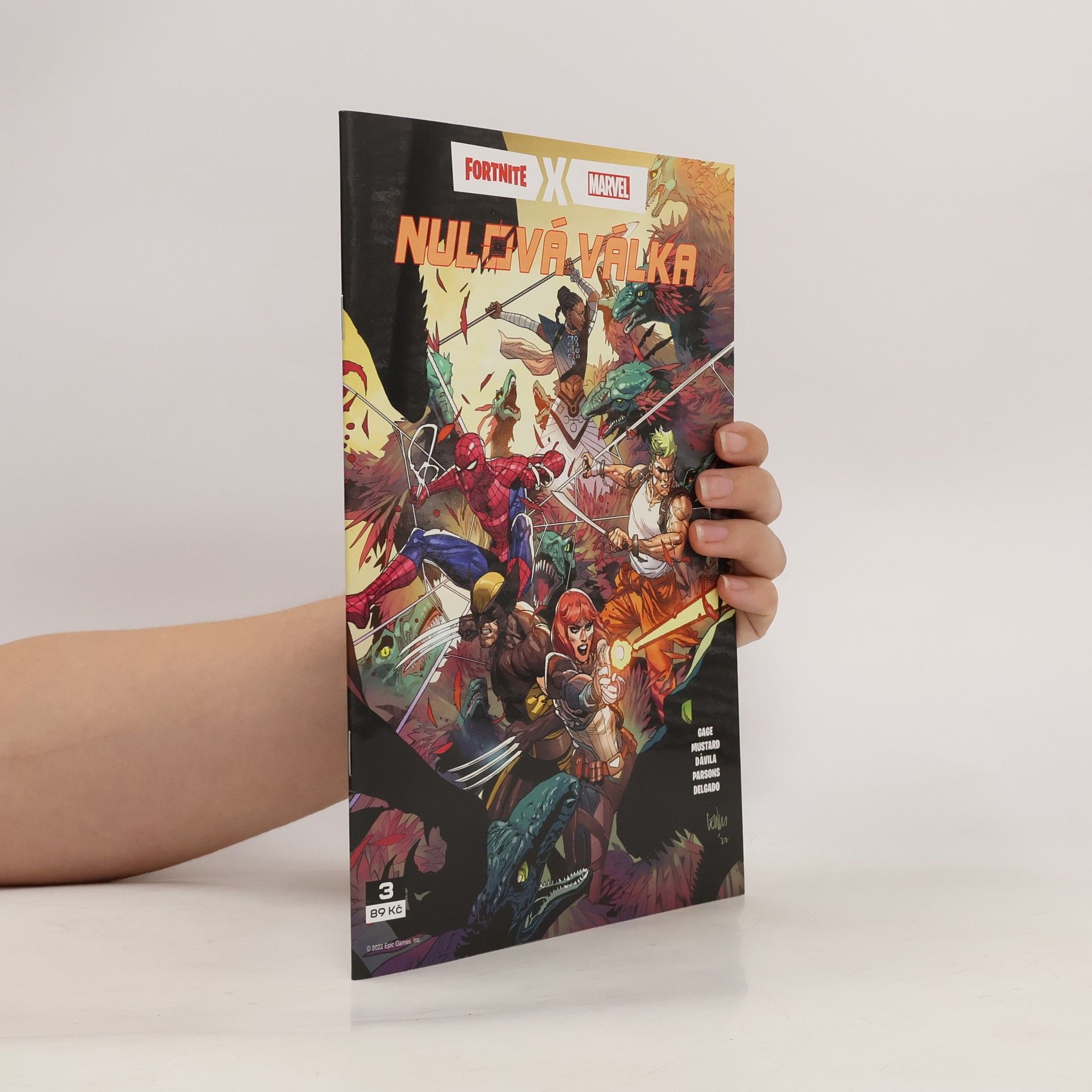 Christos Gage Fortnite x Marvel. Nulová válka 3