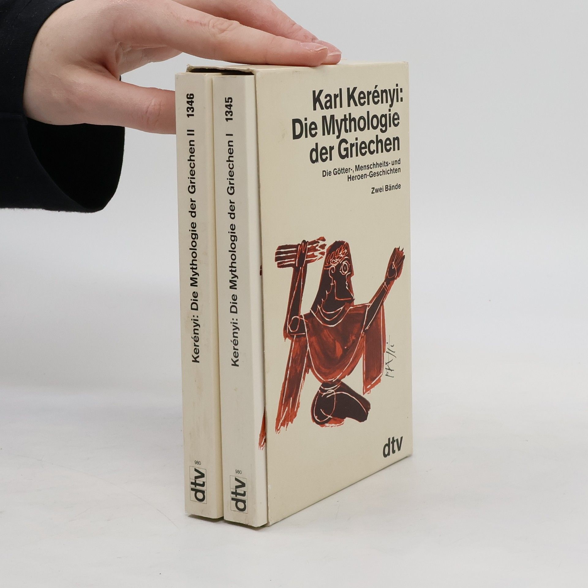 Károly Kerényi Die Mythologie der Griechen. Zwei Bände