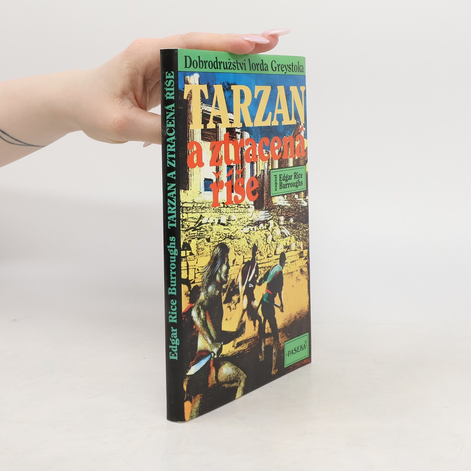 Edgar Rice Burroughs Tarzan a ztracená říše