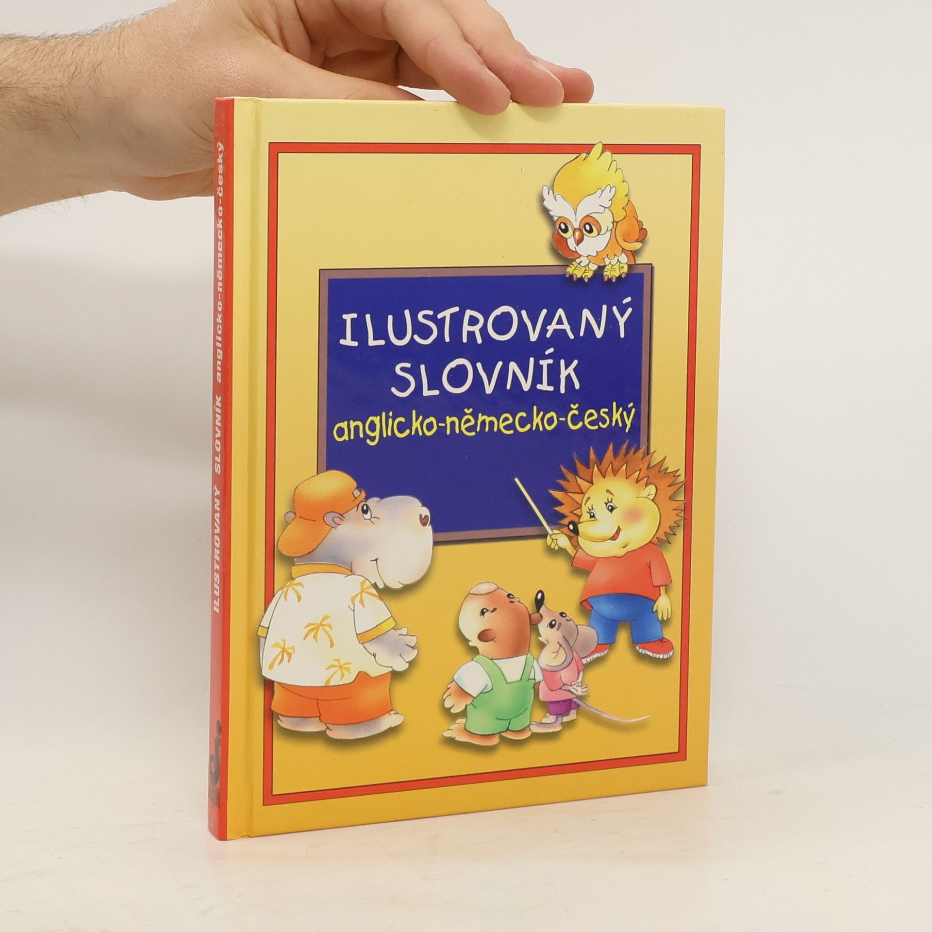Alena Amchová Ilustrovaný slovník anglicko-německo-český