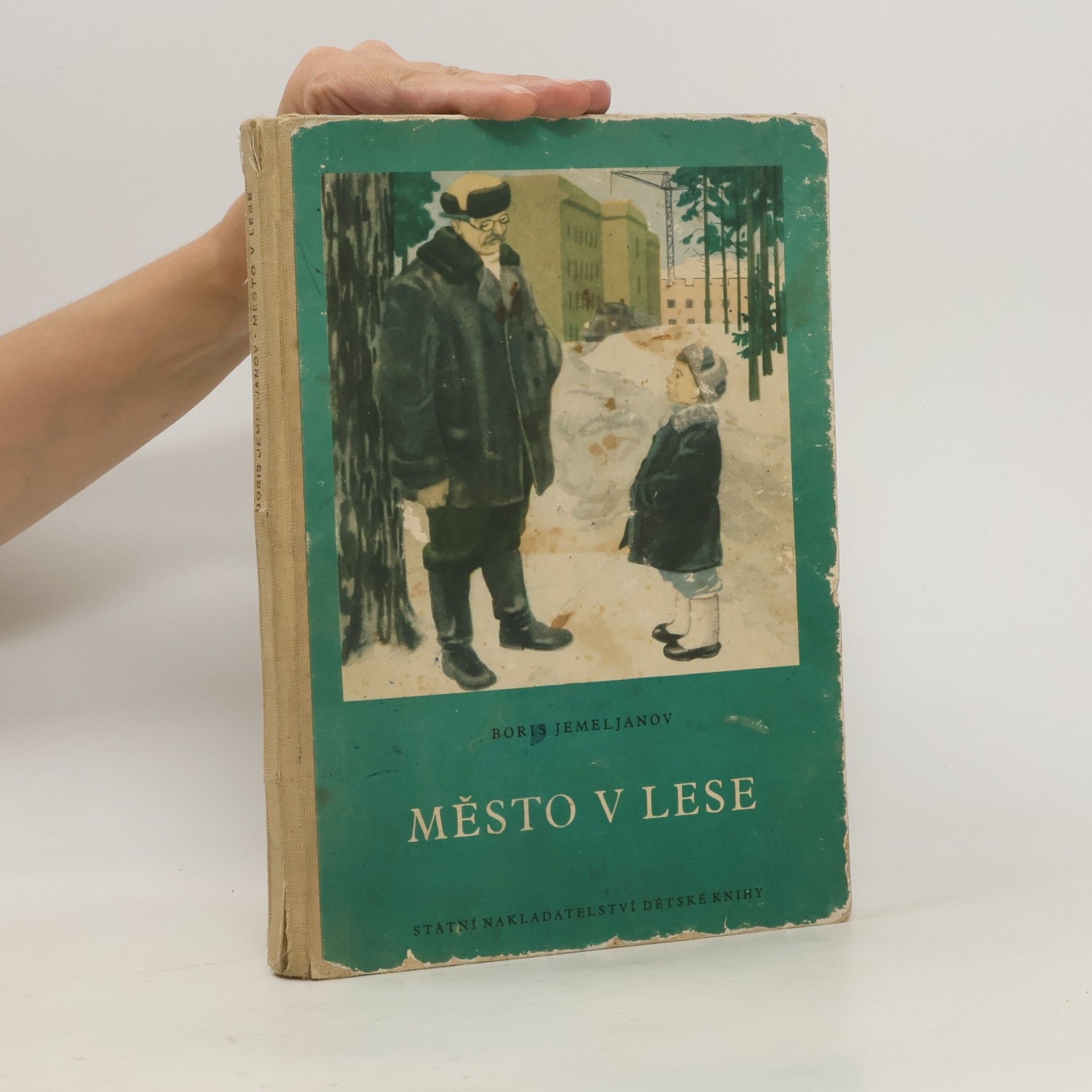 Boris Jemeljanov Město v lese 1951