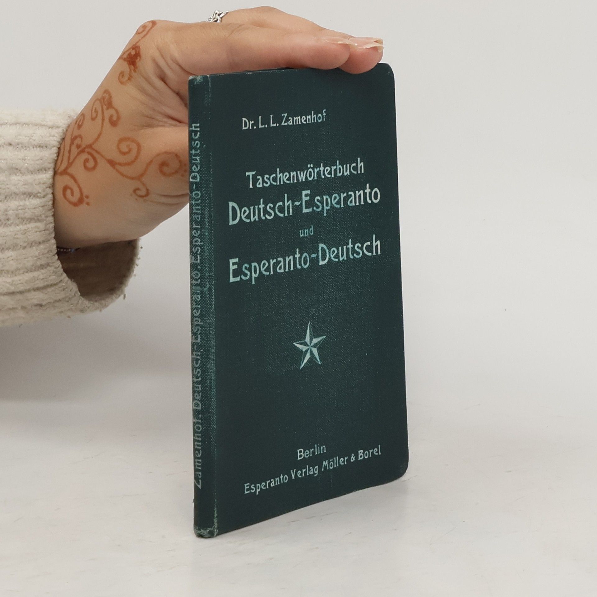 Ludwik L. Zamenhof Taschenwörterbuch Deutsch-Esperanto und Esperanto-Deutsch