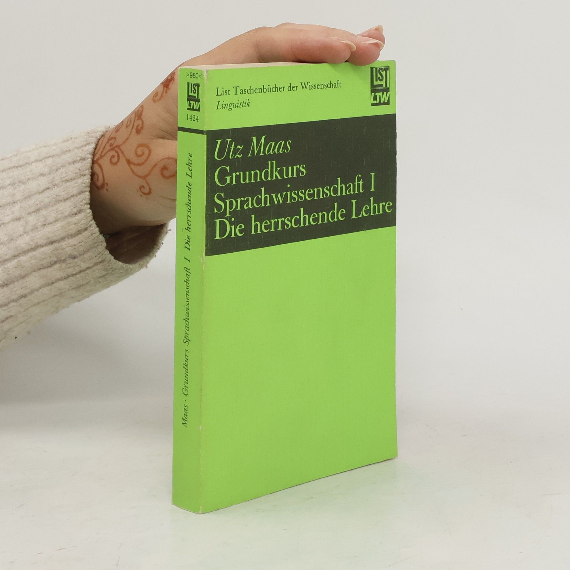 Utz Mass Grundkurs Sprachwissenschaft. Teil 1, Die herrschende Lehre