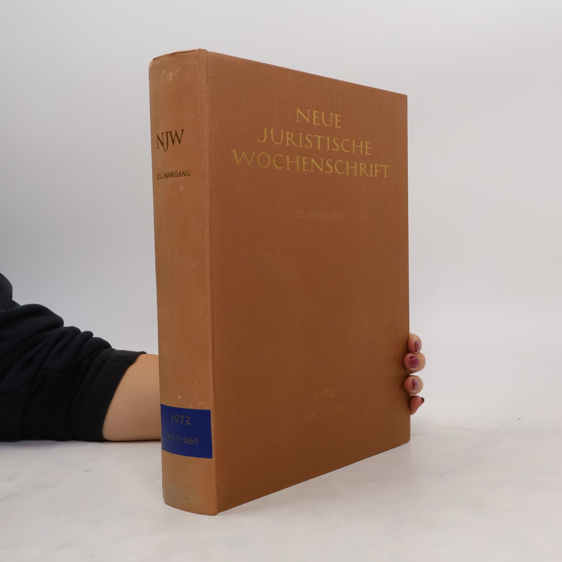 Autorenkollektiv Neue juristische Wochenschrift 1972