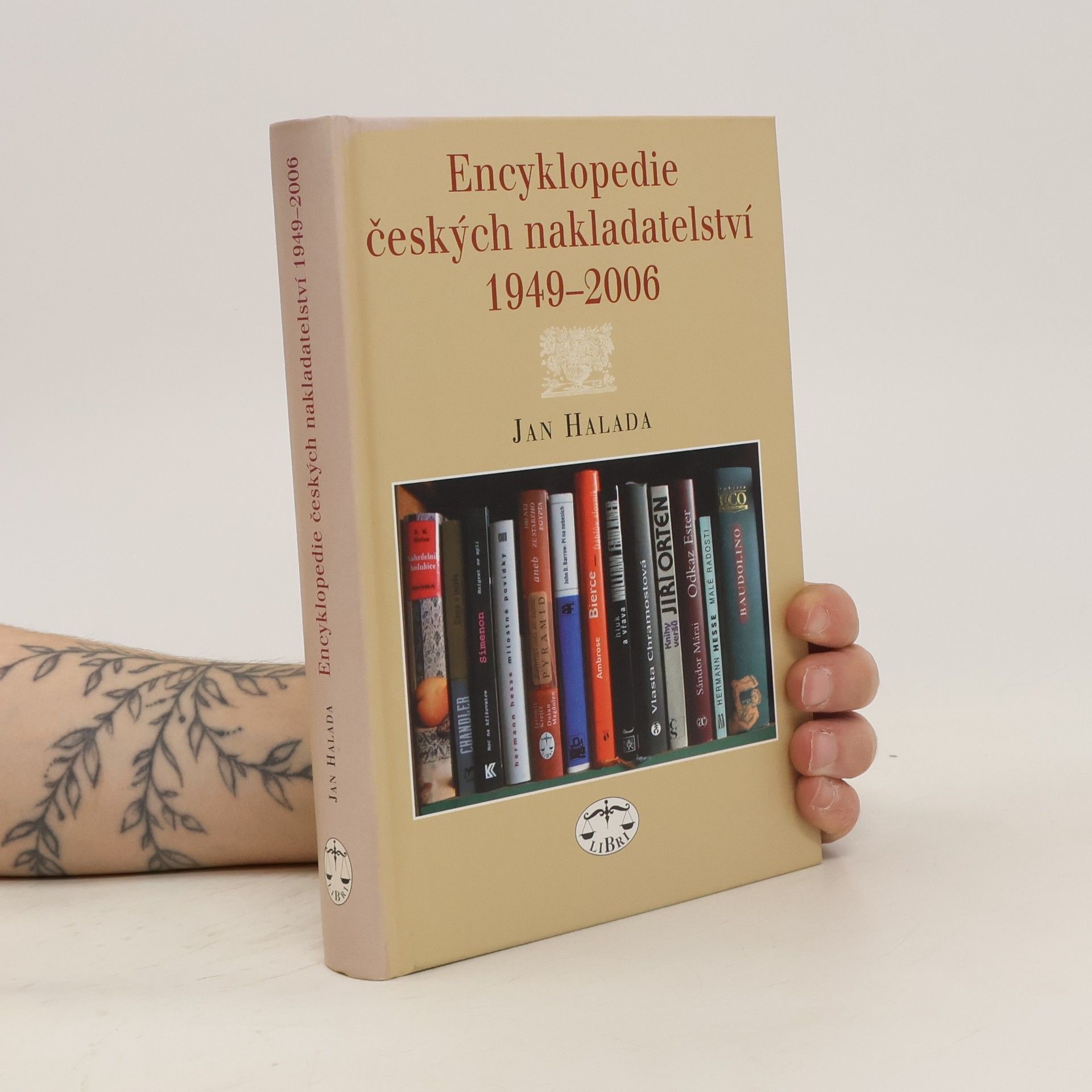 Jan Halada Encyklopedie českých nakladatelství 1949-2006
