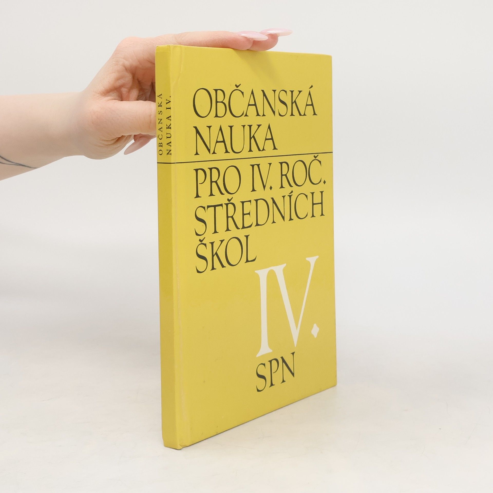 Jan Beránek Občanská nauka pro IV. roč. středních škol
