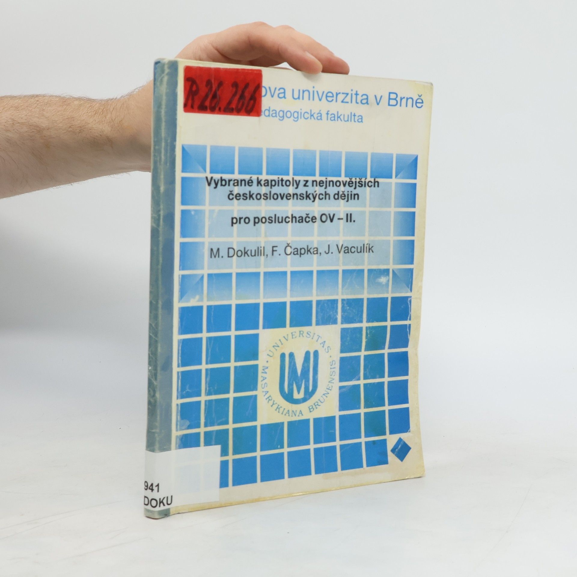 Vybrané kapitoly z nejnovějších československých dějin