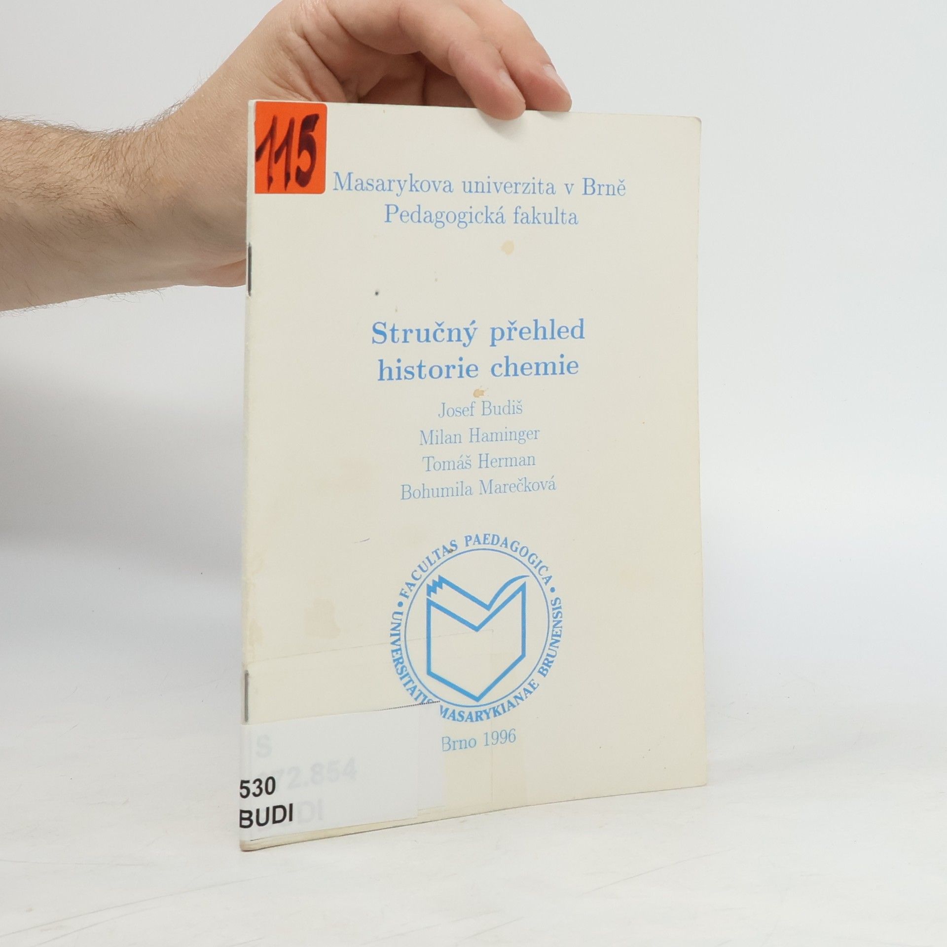 Stručný přehled historie chemie