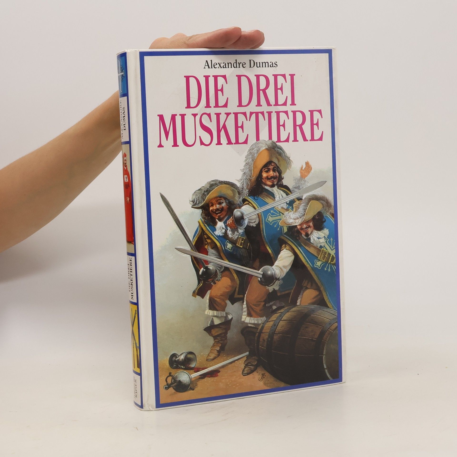 Alexandre Dumas Trois mousquetaires. Německy Die drei Musketiere