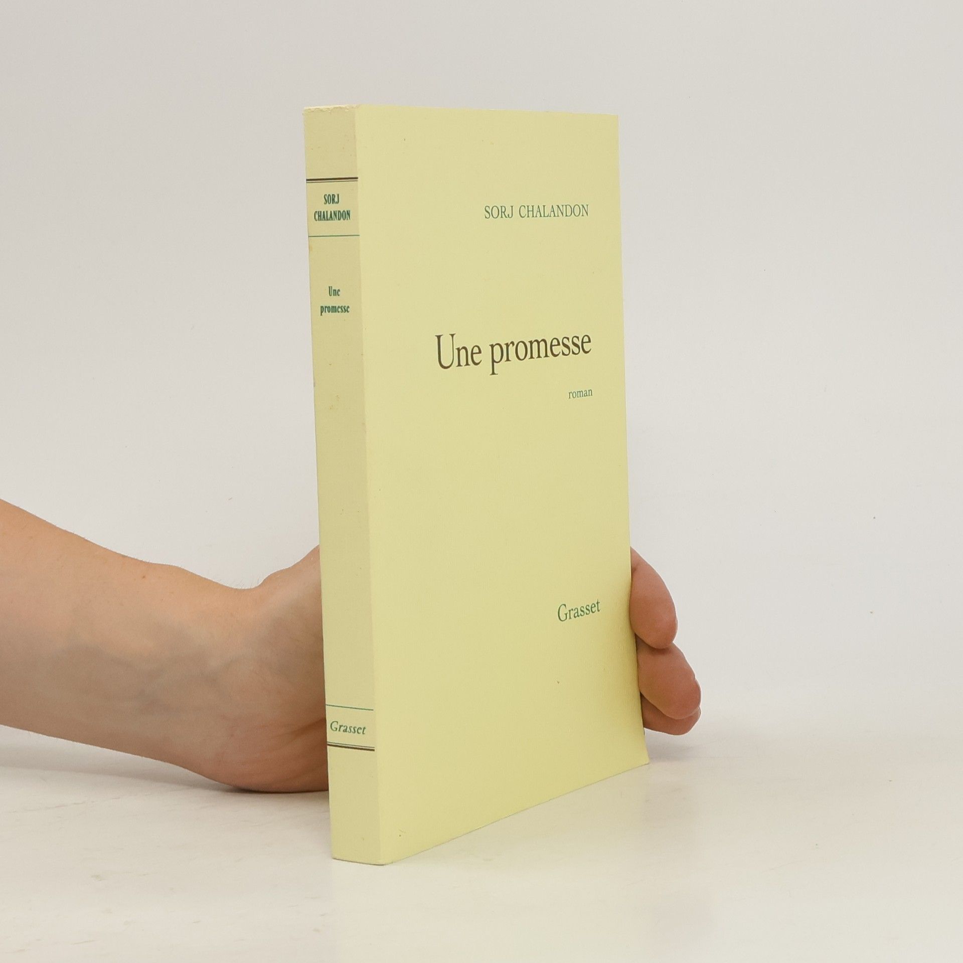 Sorj Chalandon Une promesse - Prix Médicis 2006