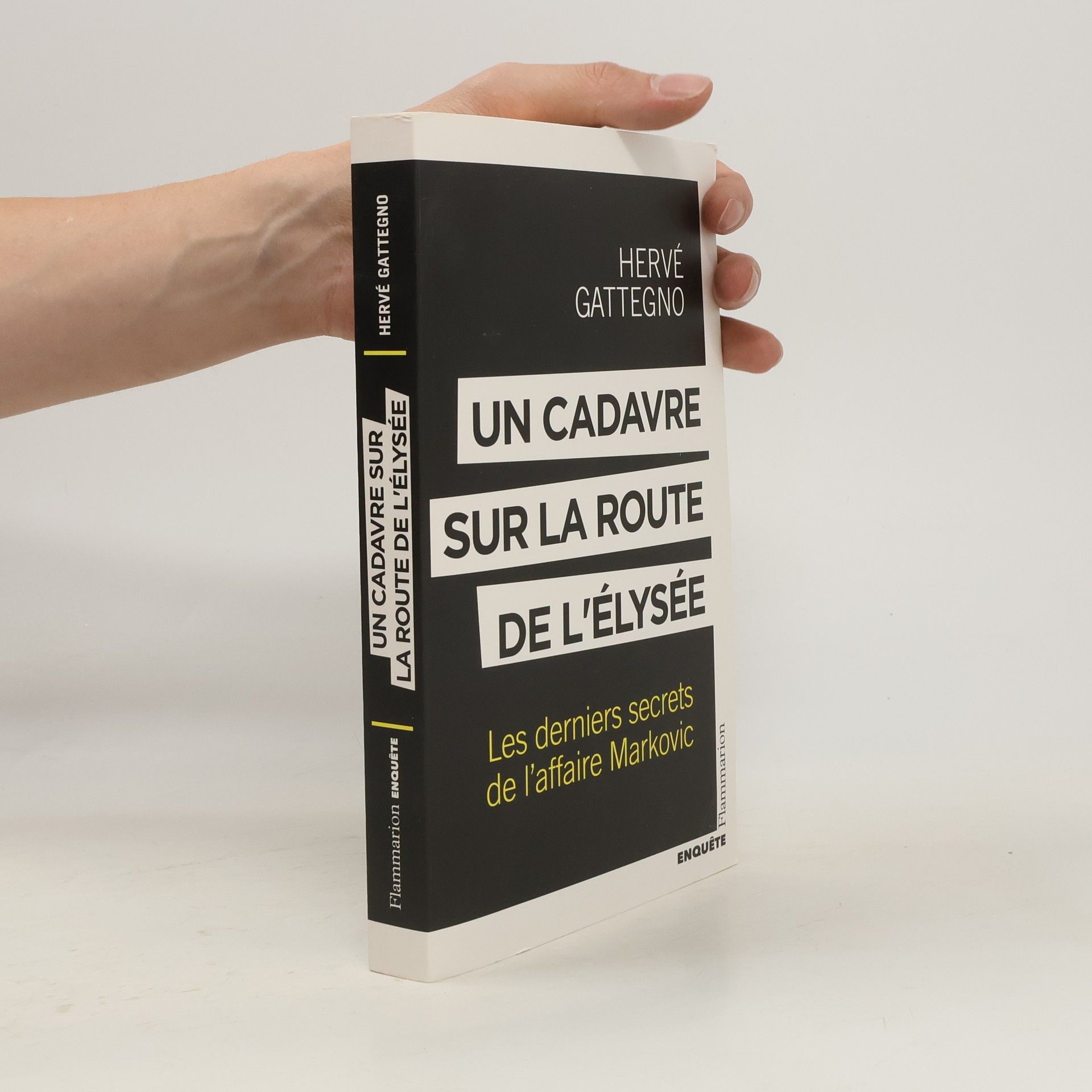 Hervé Gattegno Un cadavre sur la route de l'Elysée