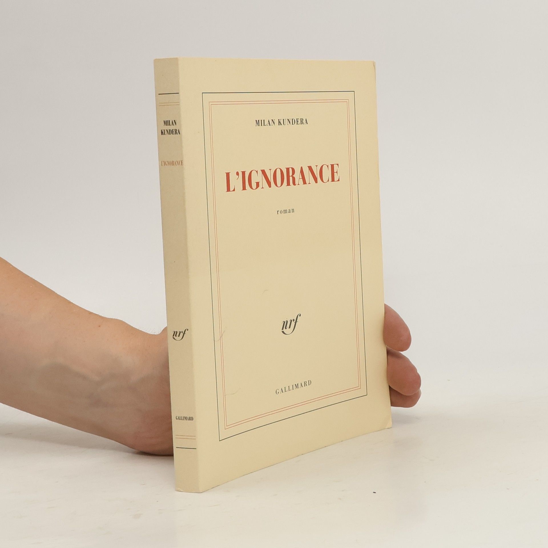 Milan Kundera L'ignorance