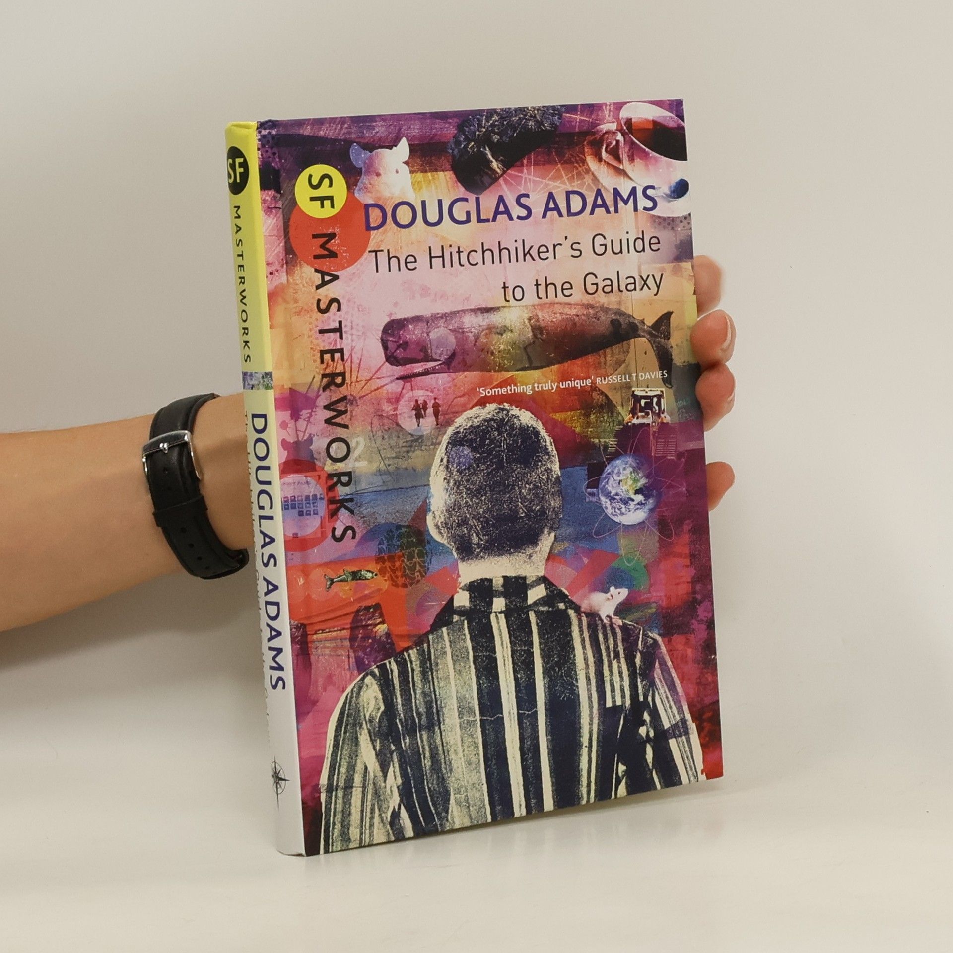 Douglas Adams The Hitchhiker's Guide To The Galaxy. Per Anhalter durch die Galaxis, englische Ausgabe