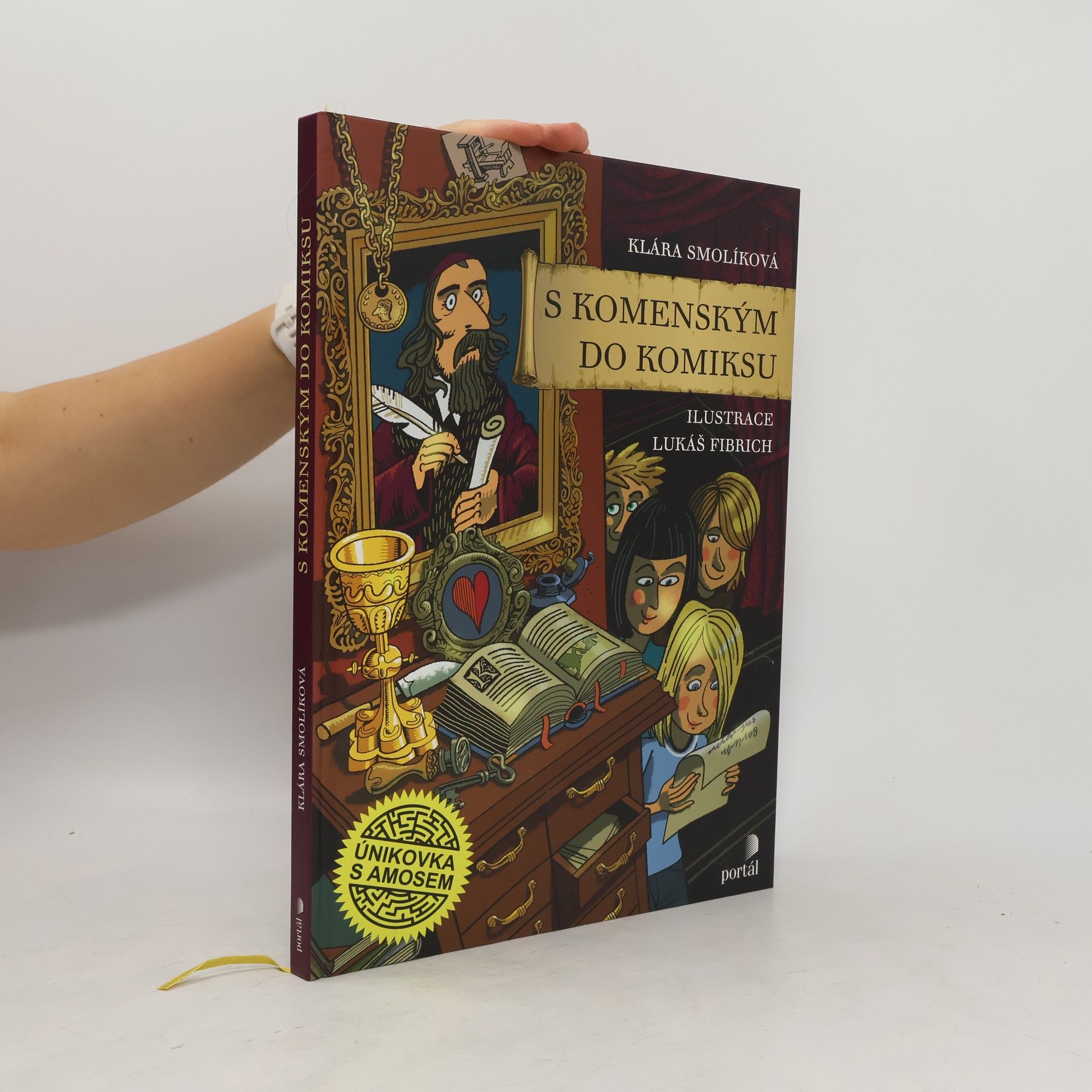 Klára Smolíková S Komenským do komiksu – Únikovka s Amosem
