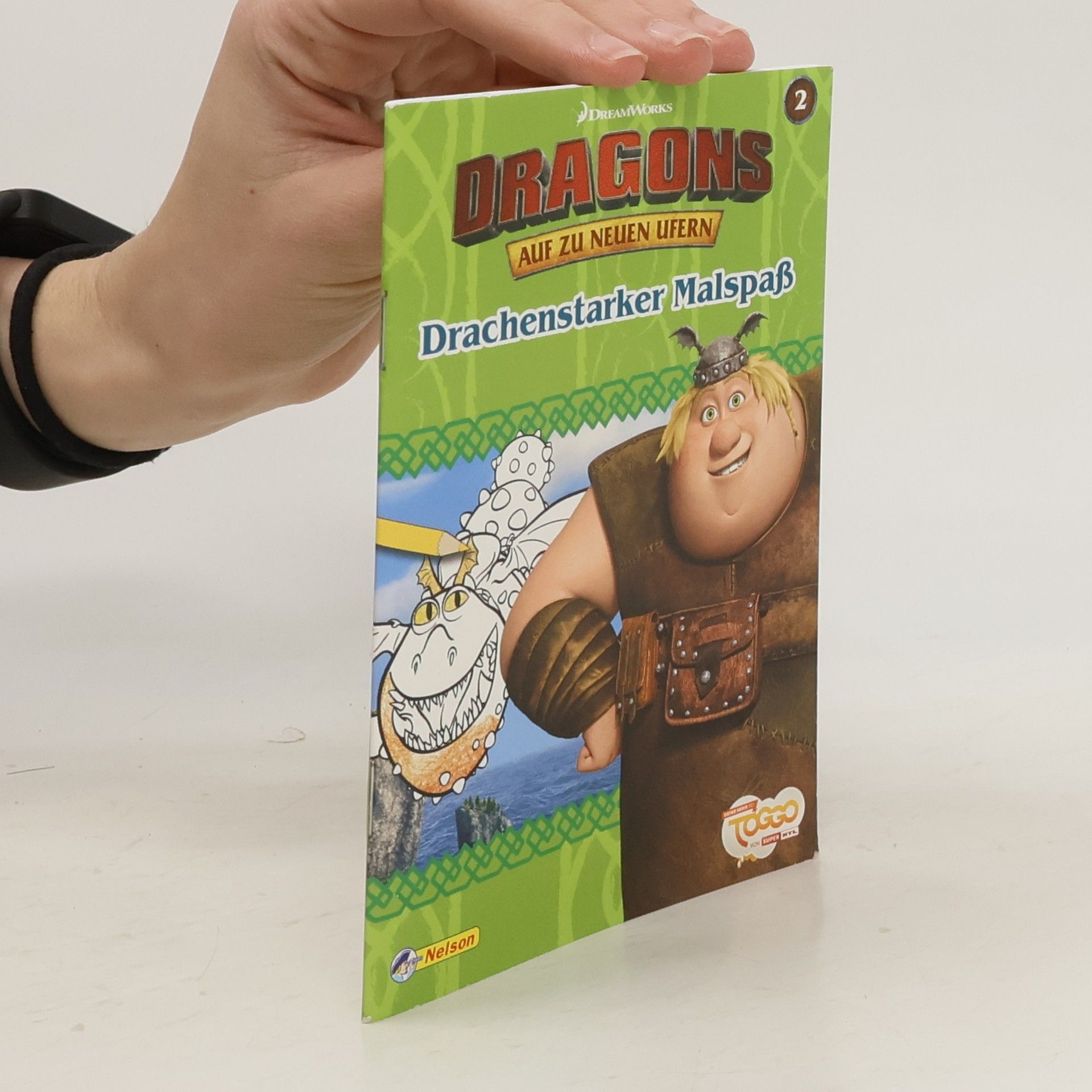 Autorenkollektiv Dreamworks Dragons: Drachenstarker Malspaß Nr. 2