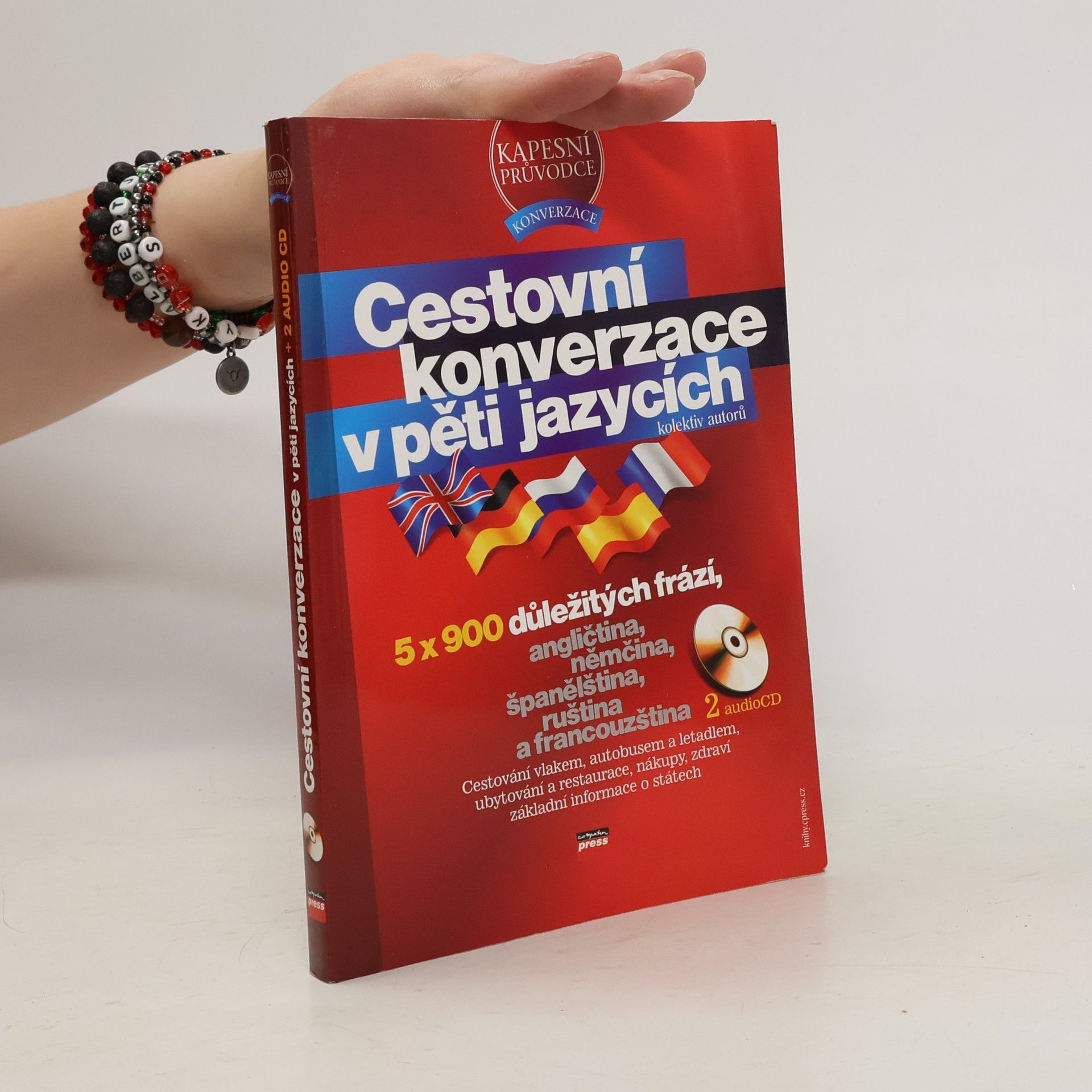 kolektiv Cestovní konverzace v pěti jazycích : [angličtina, němčina, španělština, ruština a francouzština]